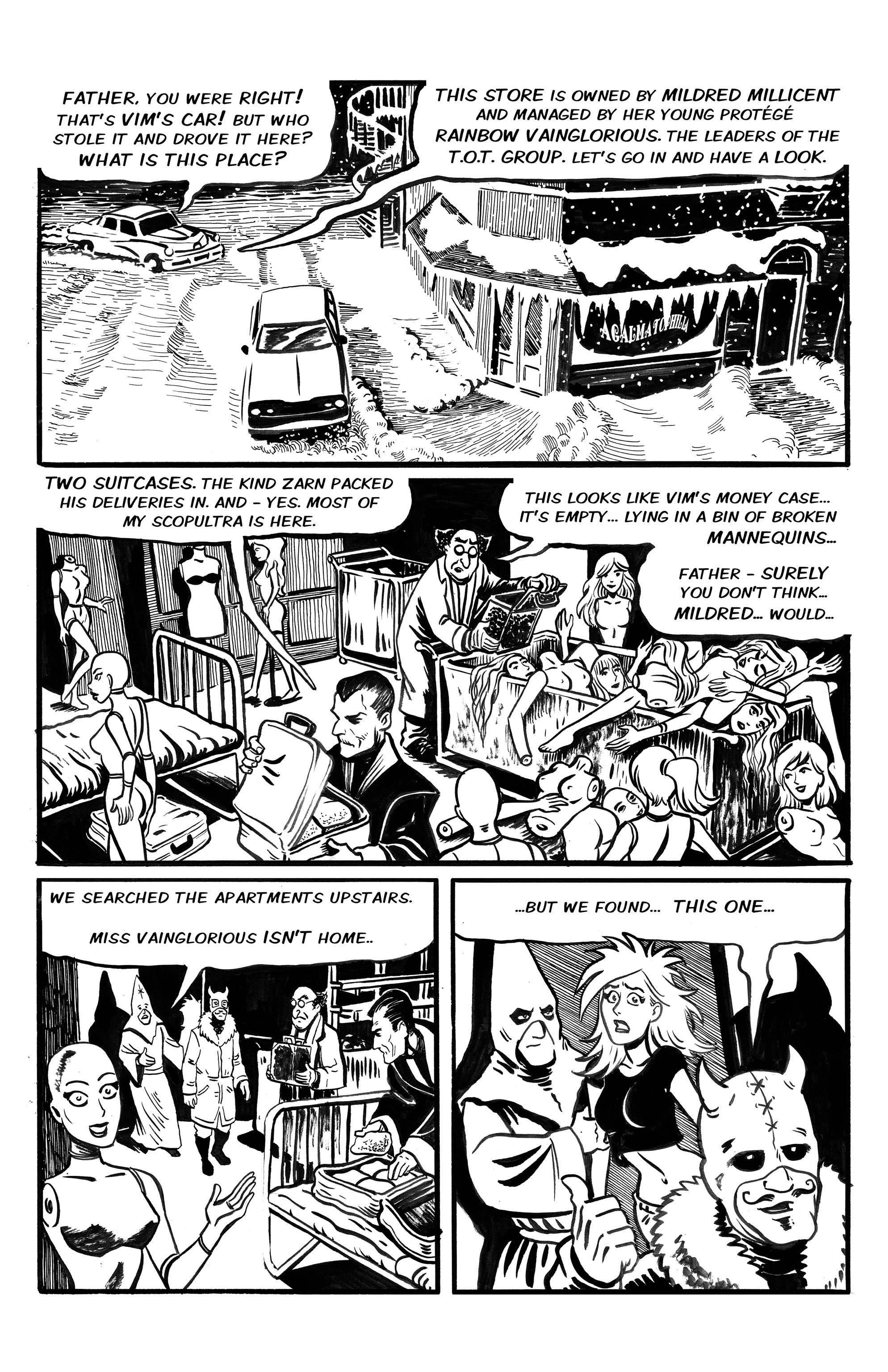 Read online Wulf and Batsy: Magnum Orgus comic -  Issue #7 - 14