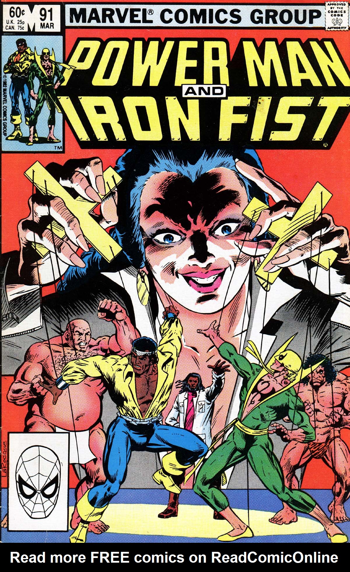 Read online Power Man and Iron Fist (1978) comic -  Issue #91 - 1