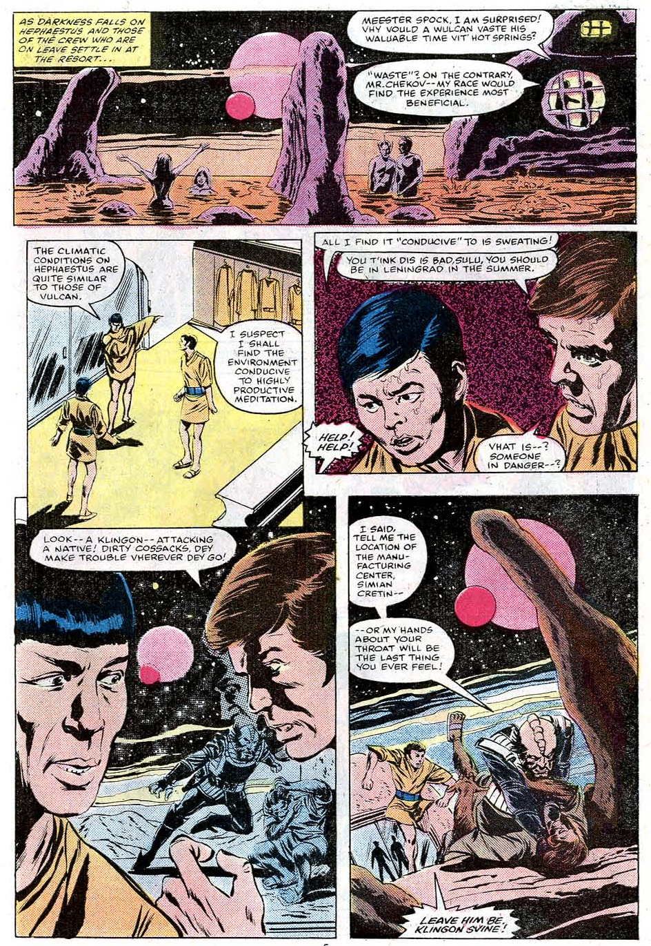 Read online Star Trek (1980) comic -  Issue #13 - 7