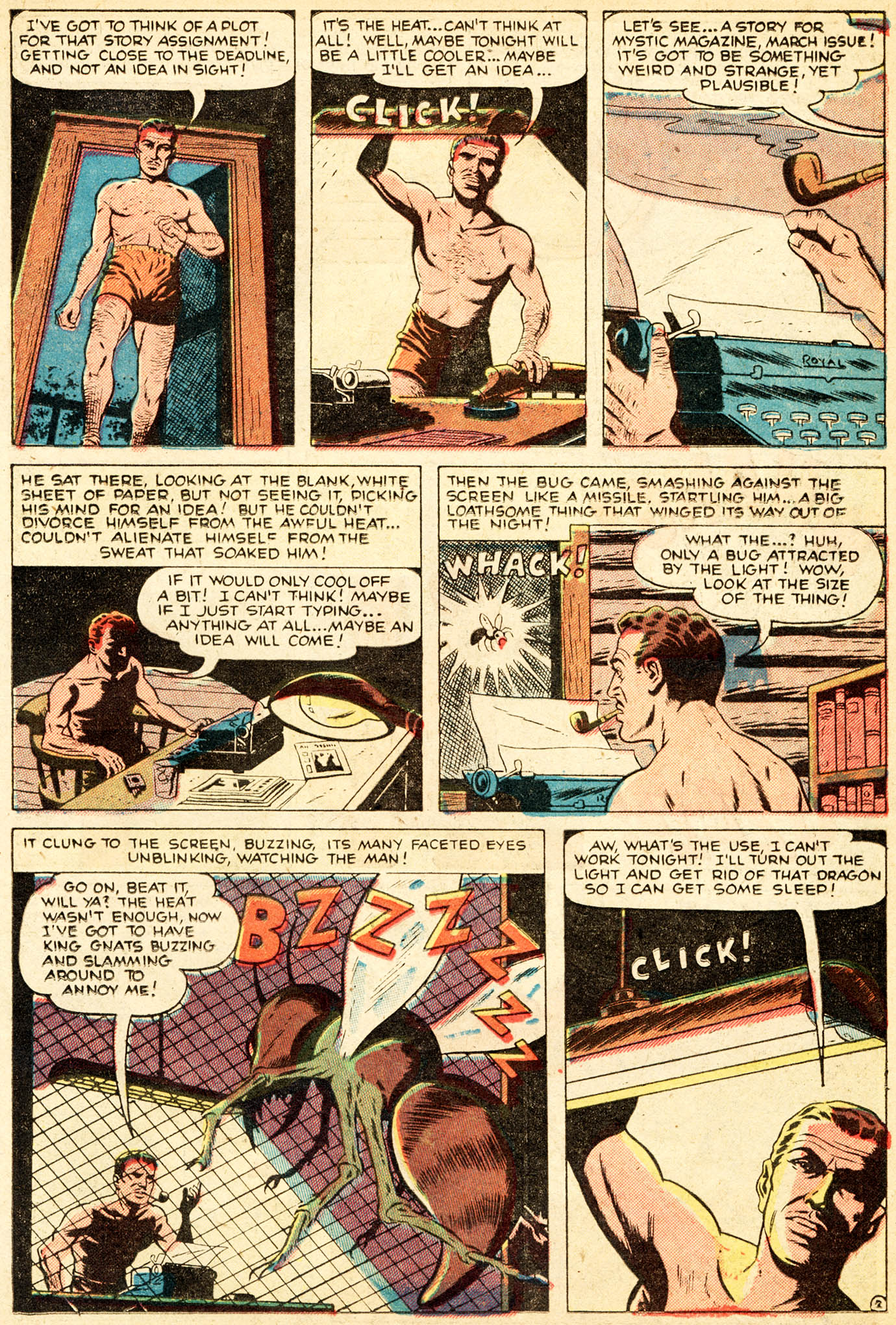 Read online Mystic (1951) comic -  Issue #7 - 11