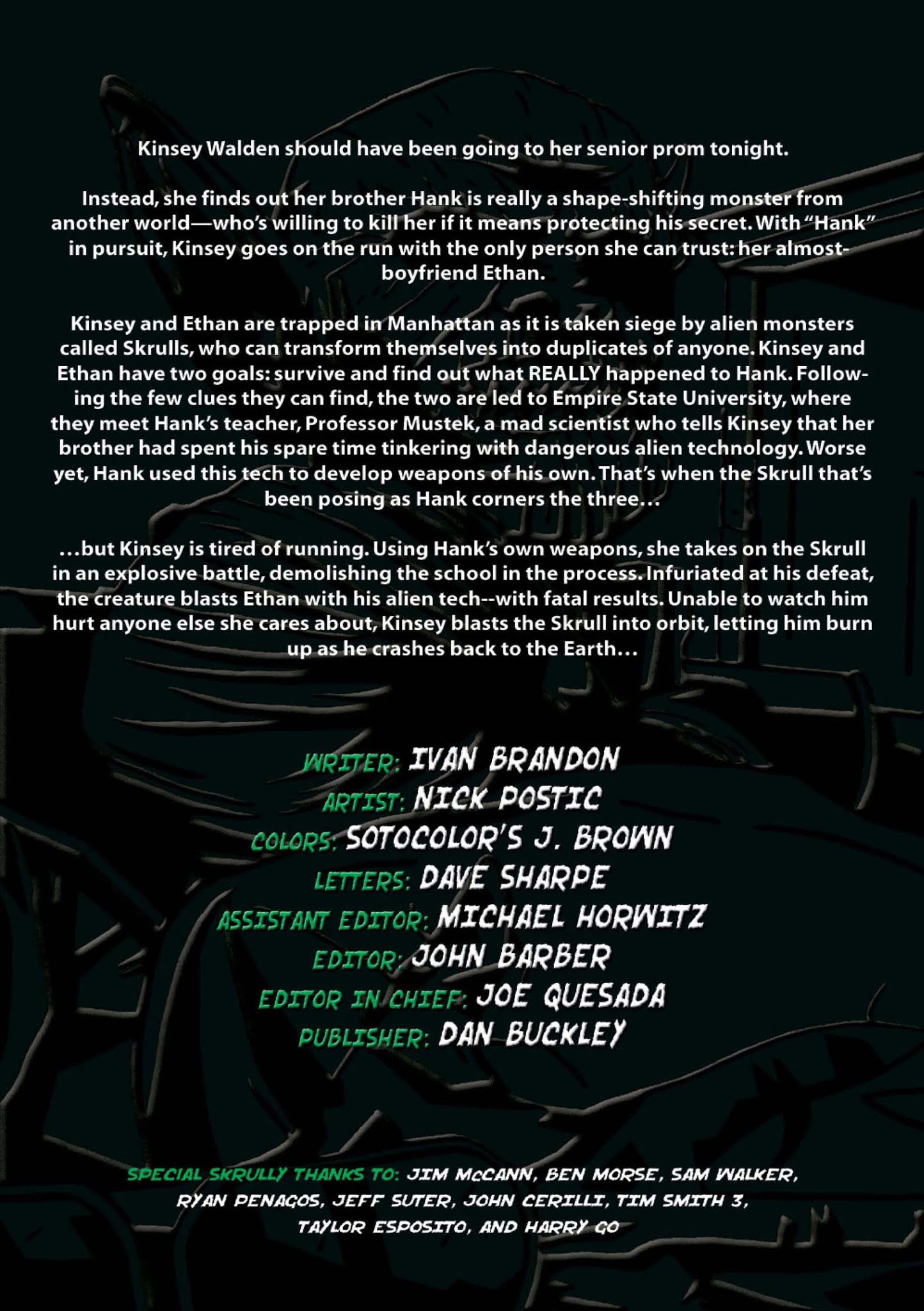 Read online Secret Invasion: Home Invasion comic -  Issue #7 - 2