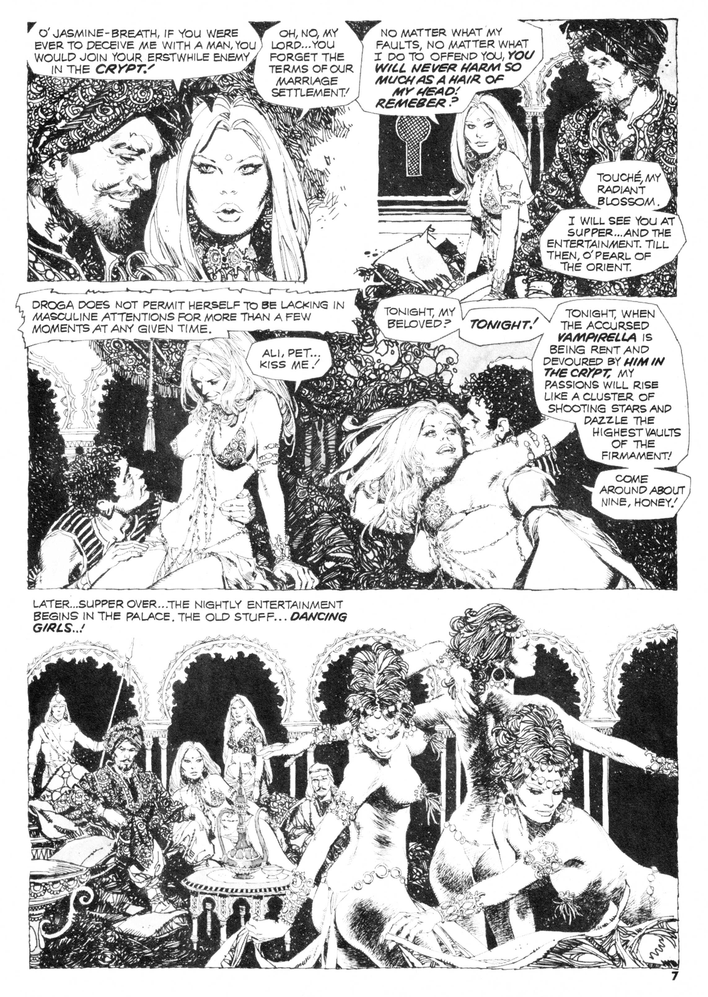 Read online Vampirella (1969) comic -  Issue #63 - 7