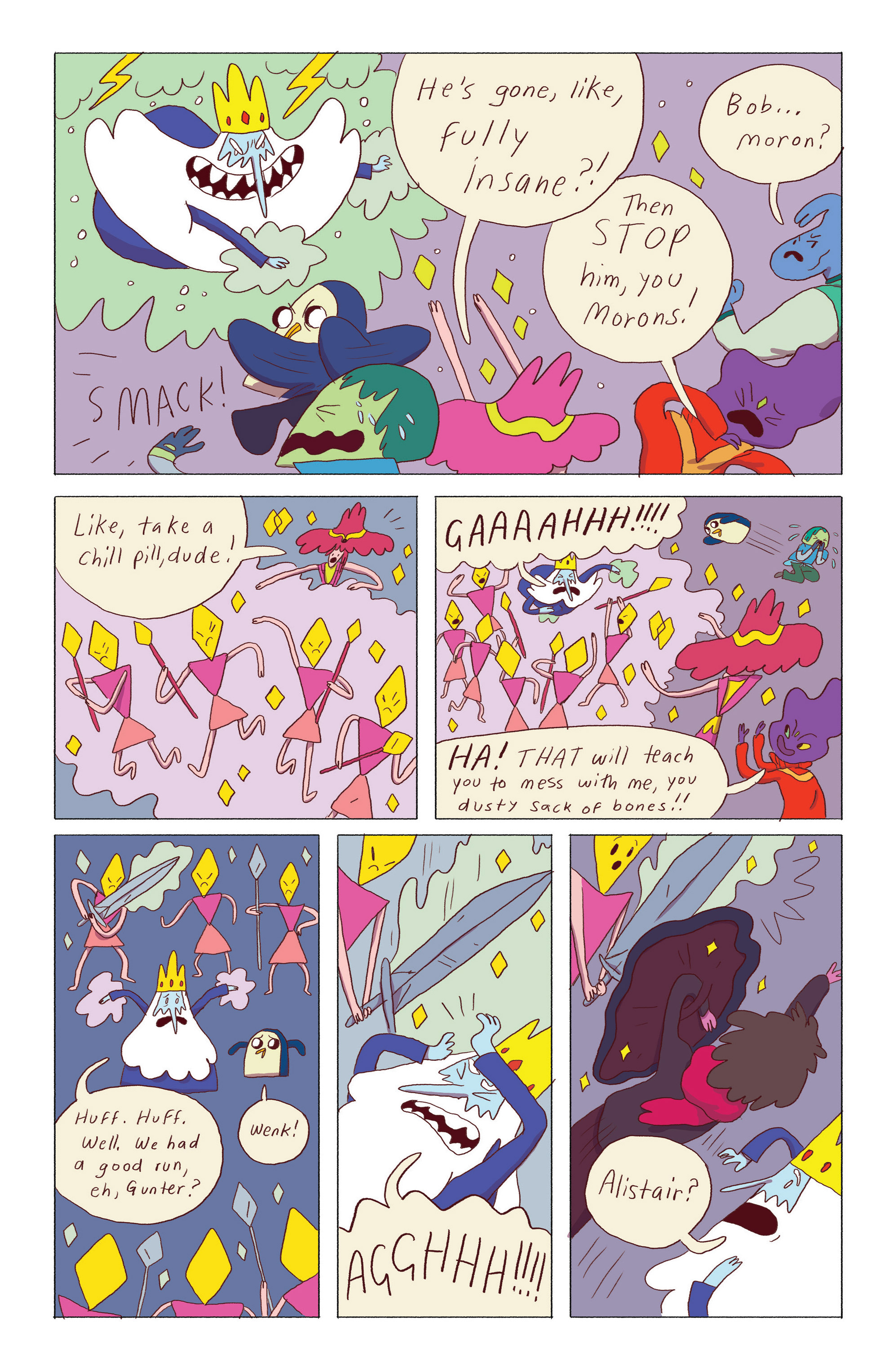 Read online Adventure Time: Ice King comic -  Issue #6 - 12