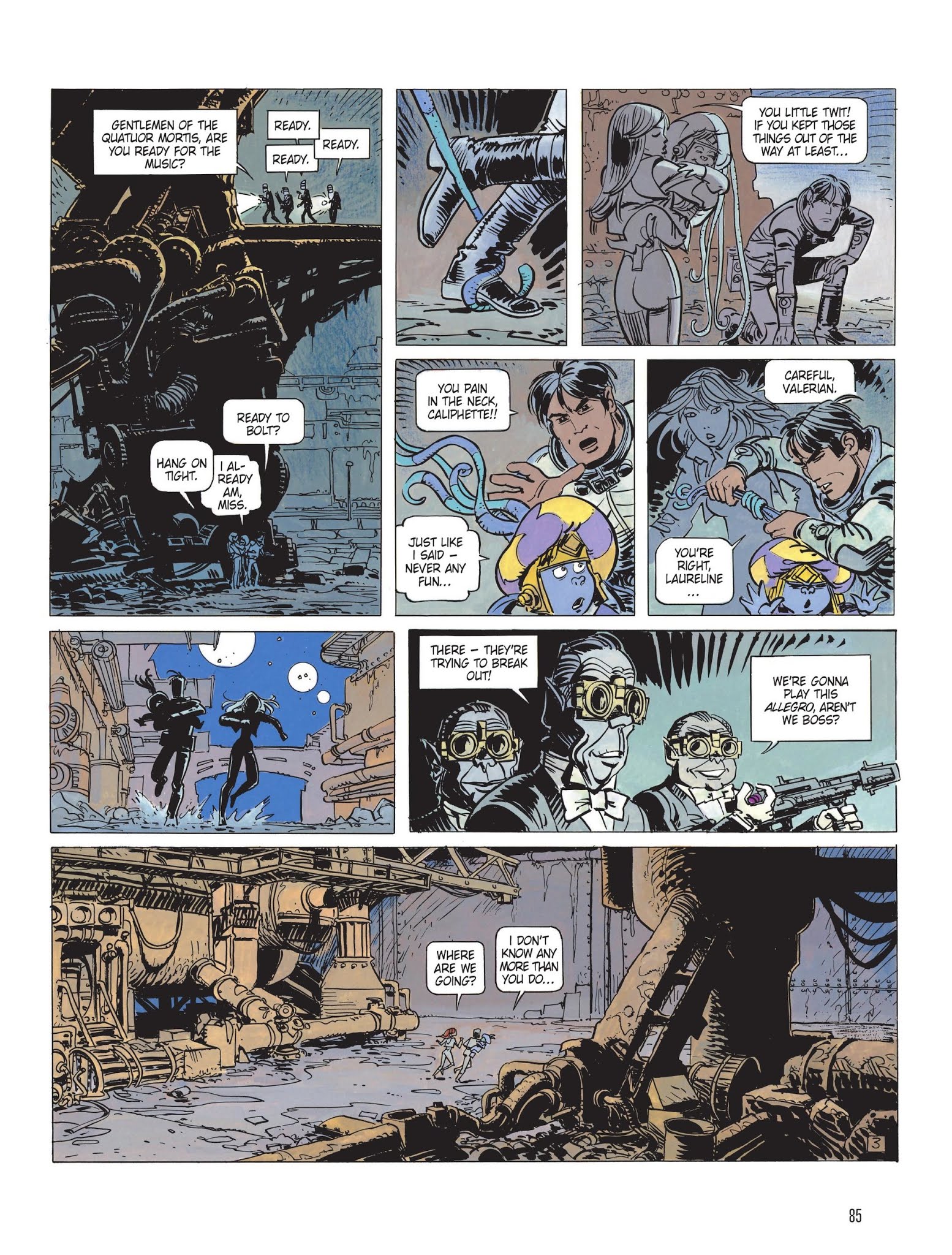Read online Valerian The Complete Collection comic -  Issue # TPB 6 (Part 1) - 84