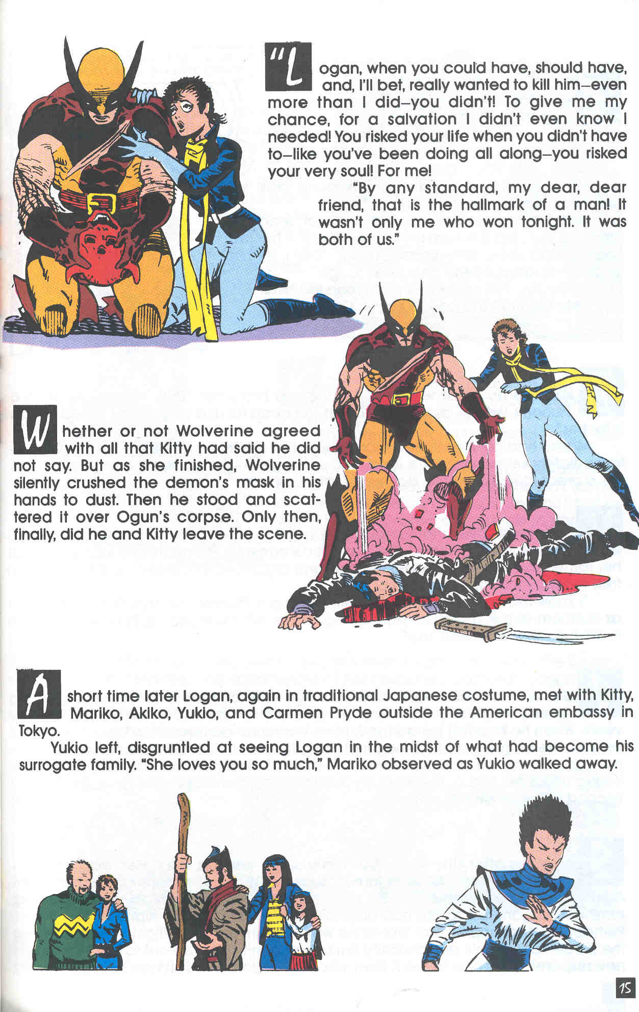 Read online Wolverine Saga comic -  Issue #4 - 17