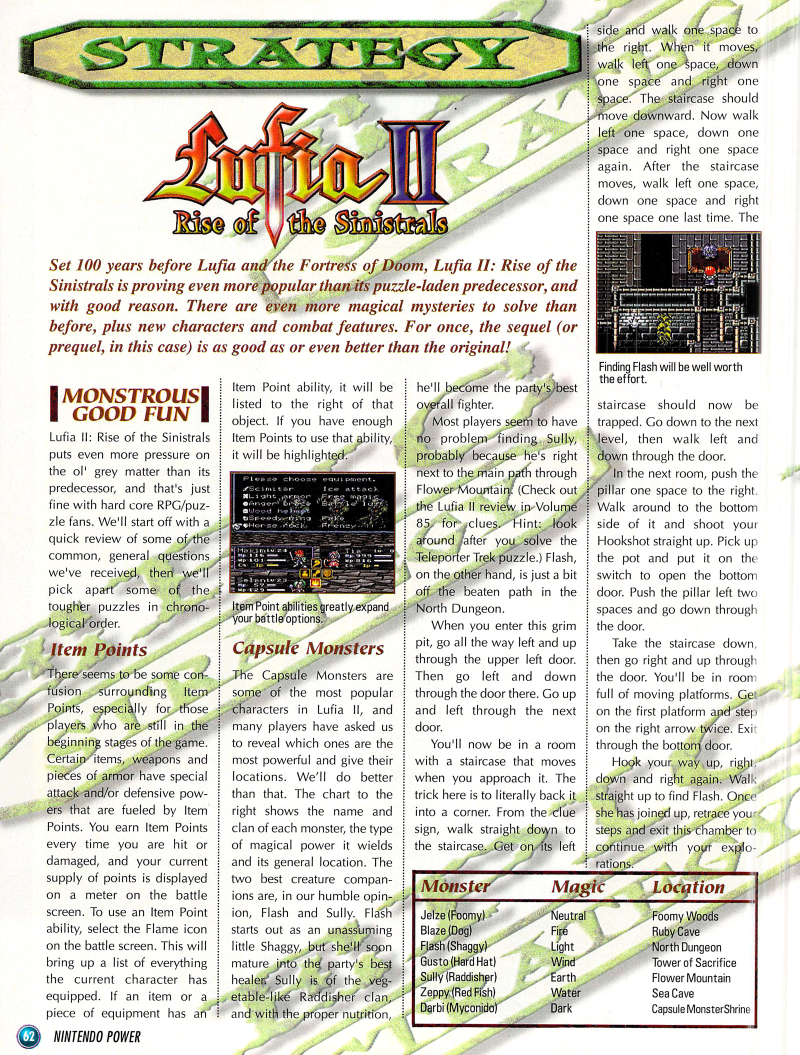 Read online Nintendo Power comic -  Issue #90 - 62