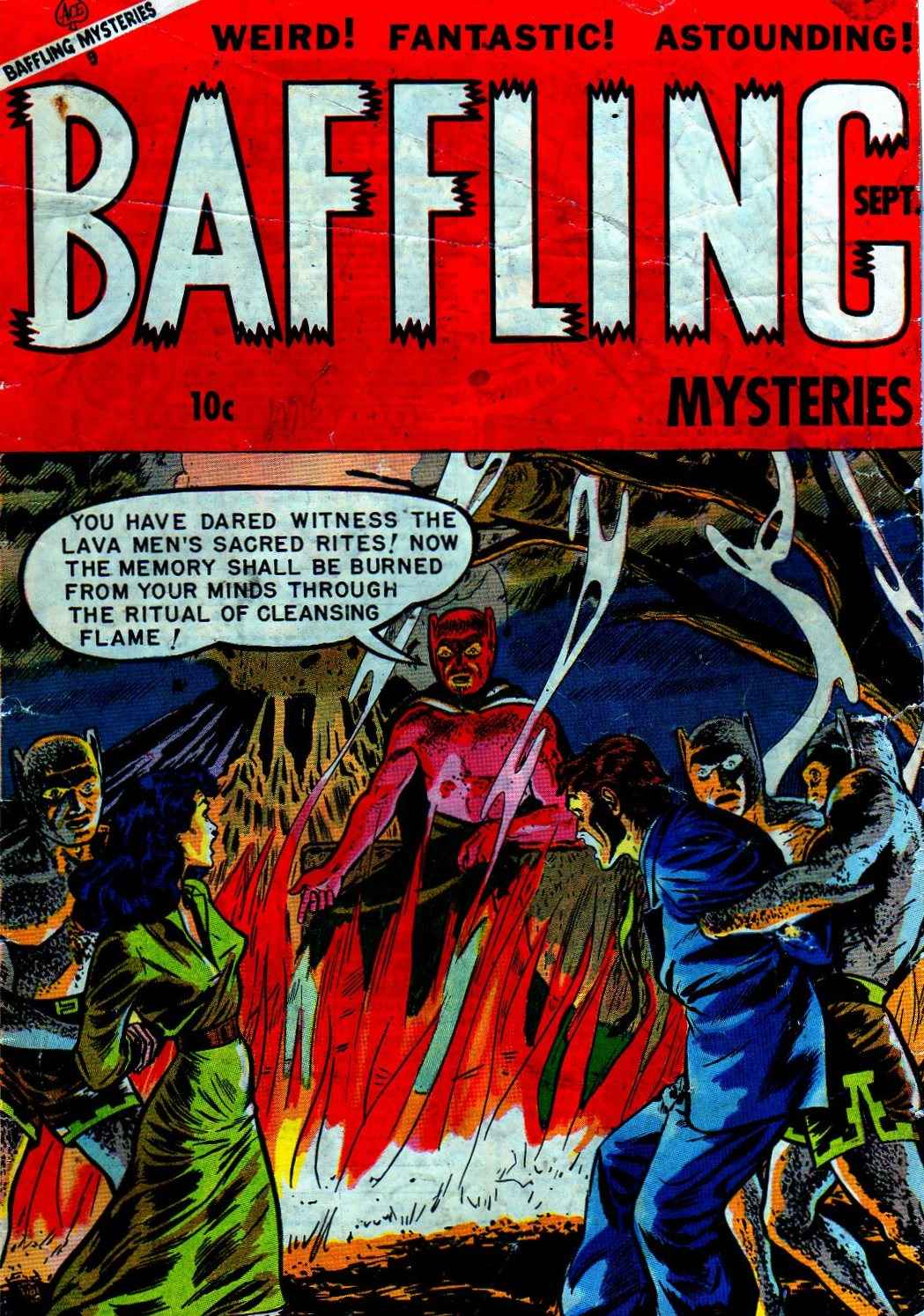 Read online Baffling Mysteries comic -  Issue #17 - 1