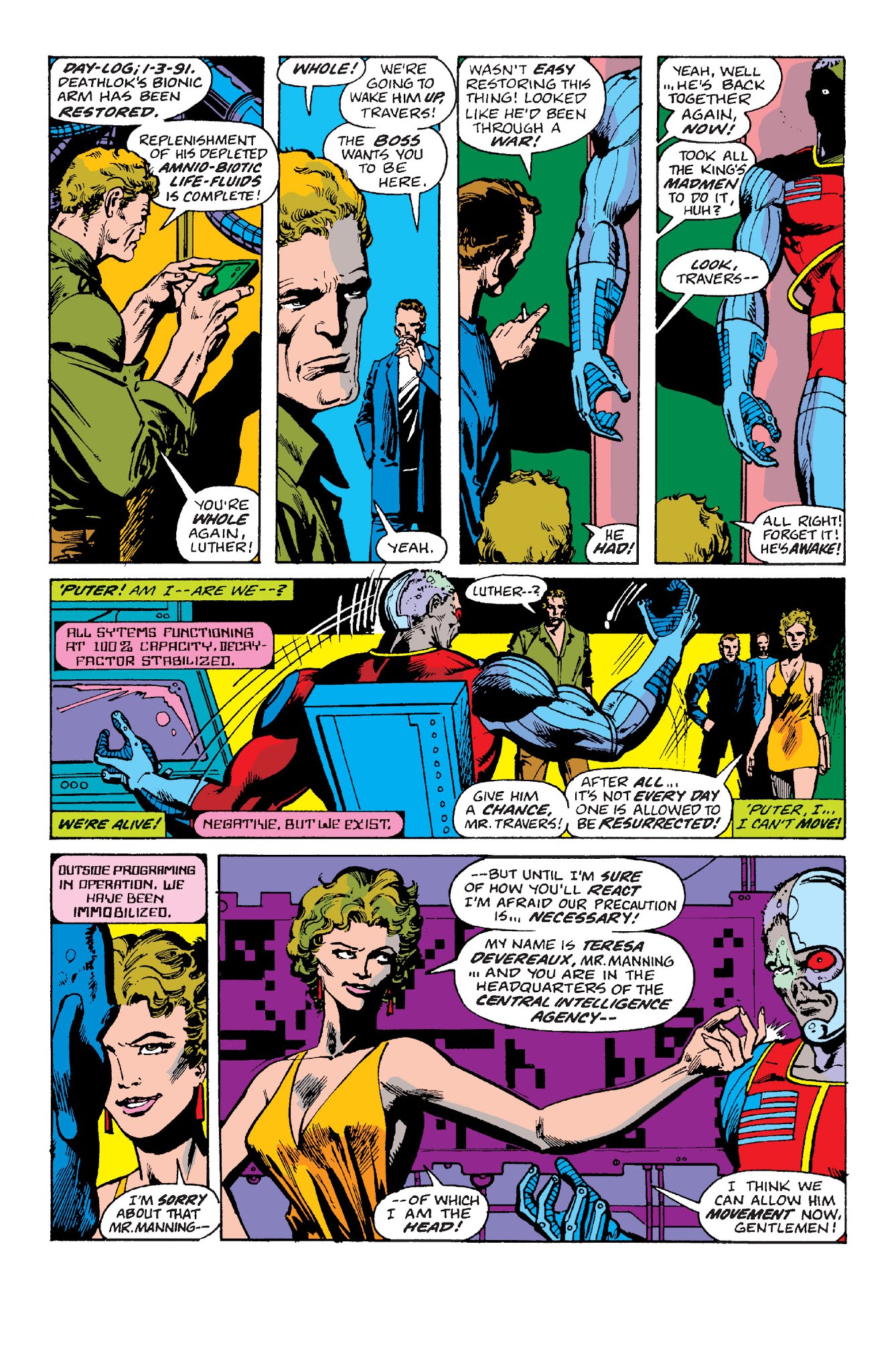 Read online Deathlok the Demolisher: The Complete Collection comic -  Issue # TPB - 143