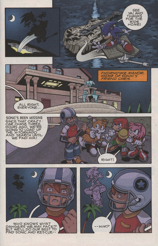 Read online Sonic X comic -  Issue #23 - 29