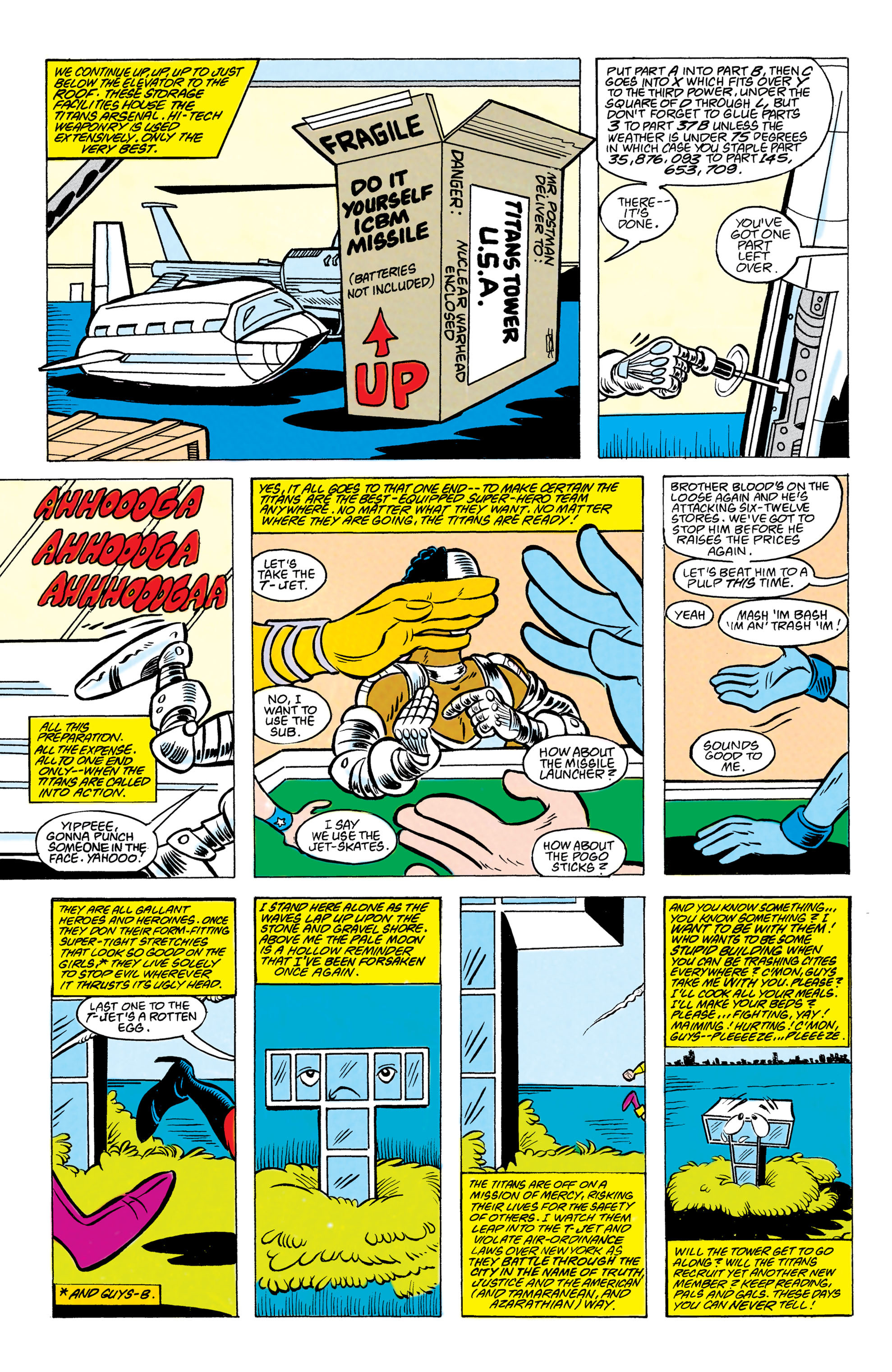 Read online The New Teen Titans (1984) comic -  Issue # _Annual 4 - 43