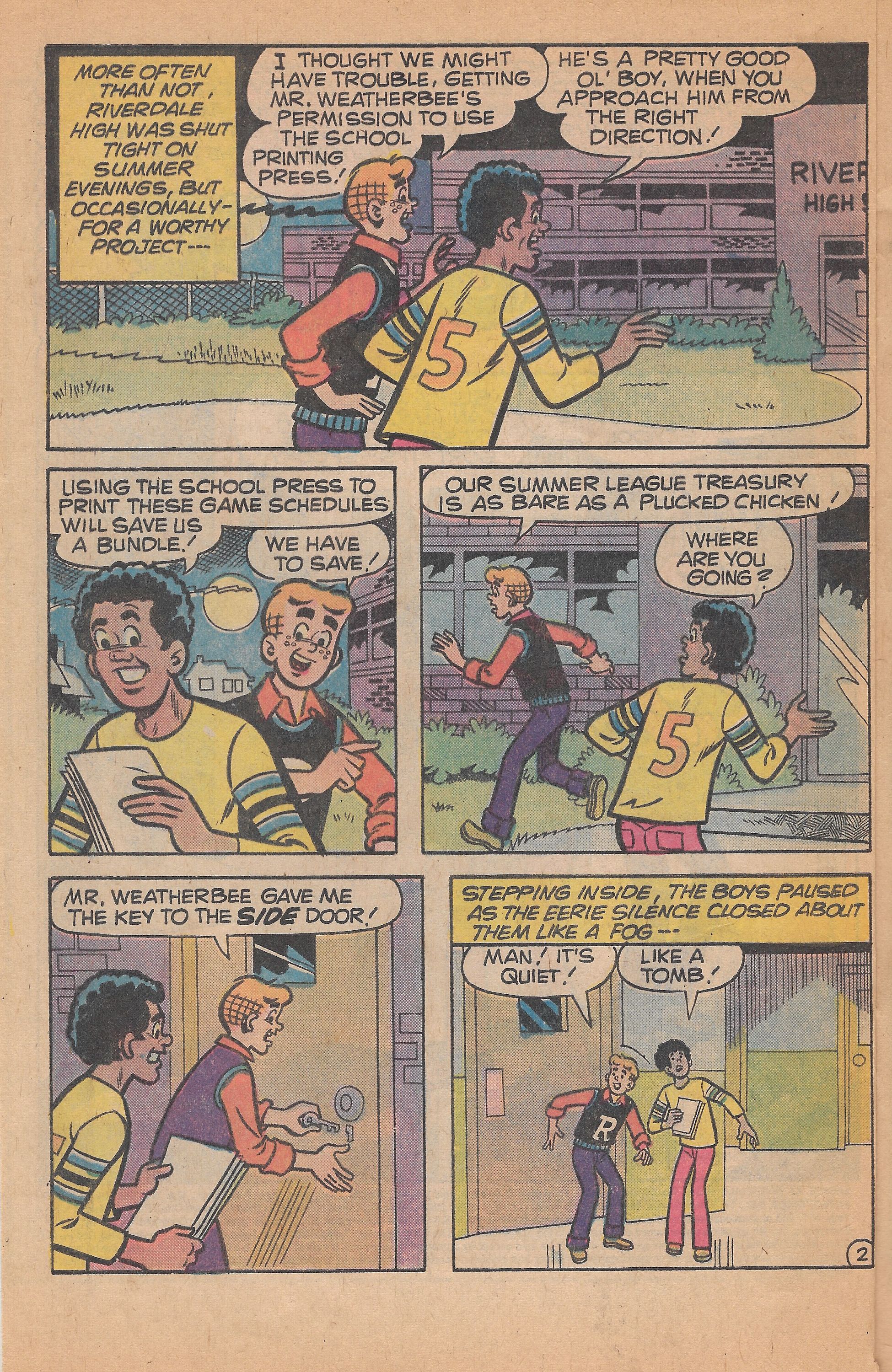 Read online Archie at Riverdale High (1972) comic -  Issue #49 - 4