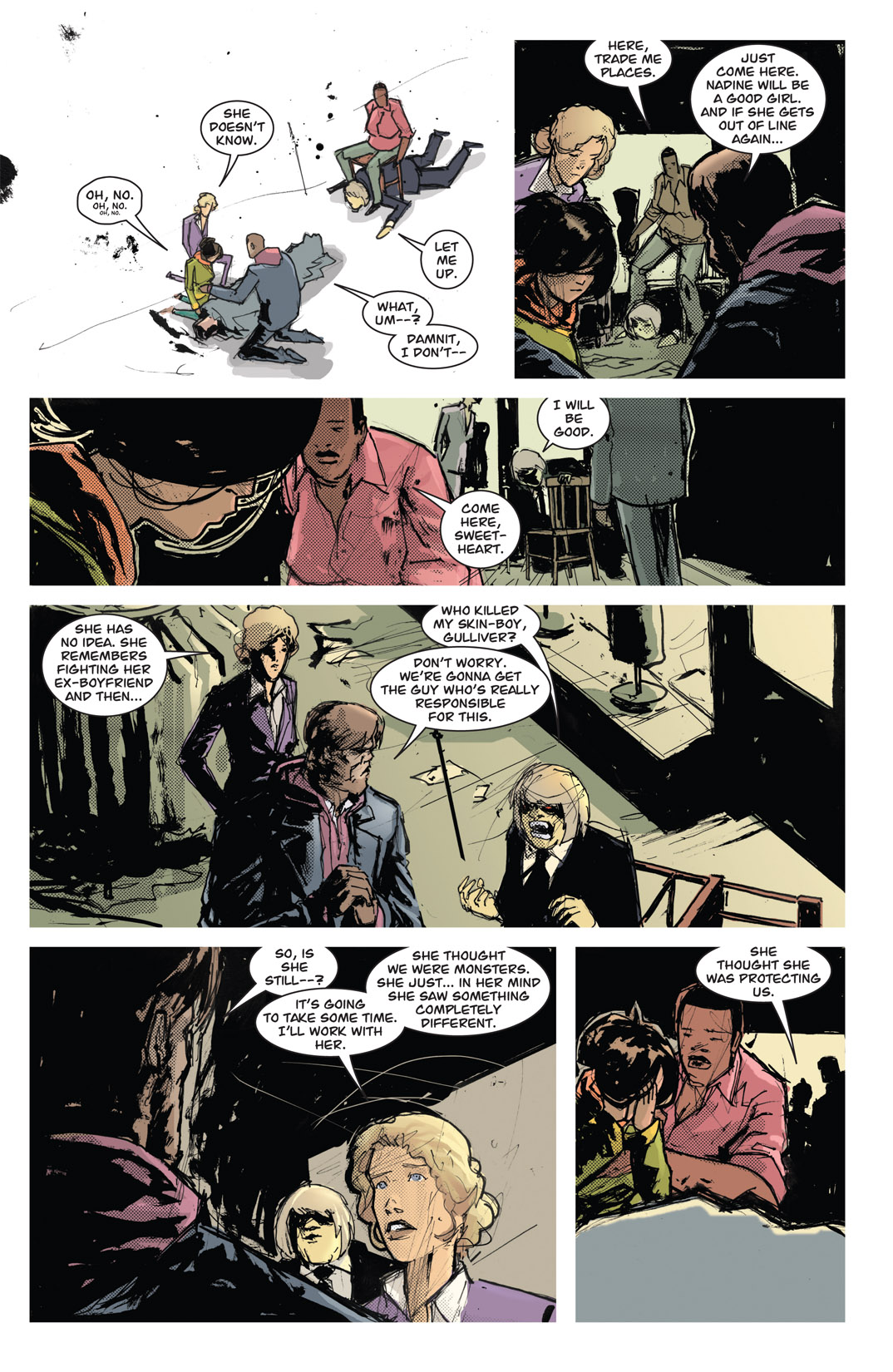 Read online Proof: Endangered comic -  Issue #4 - 17