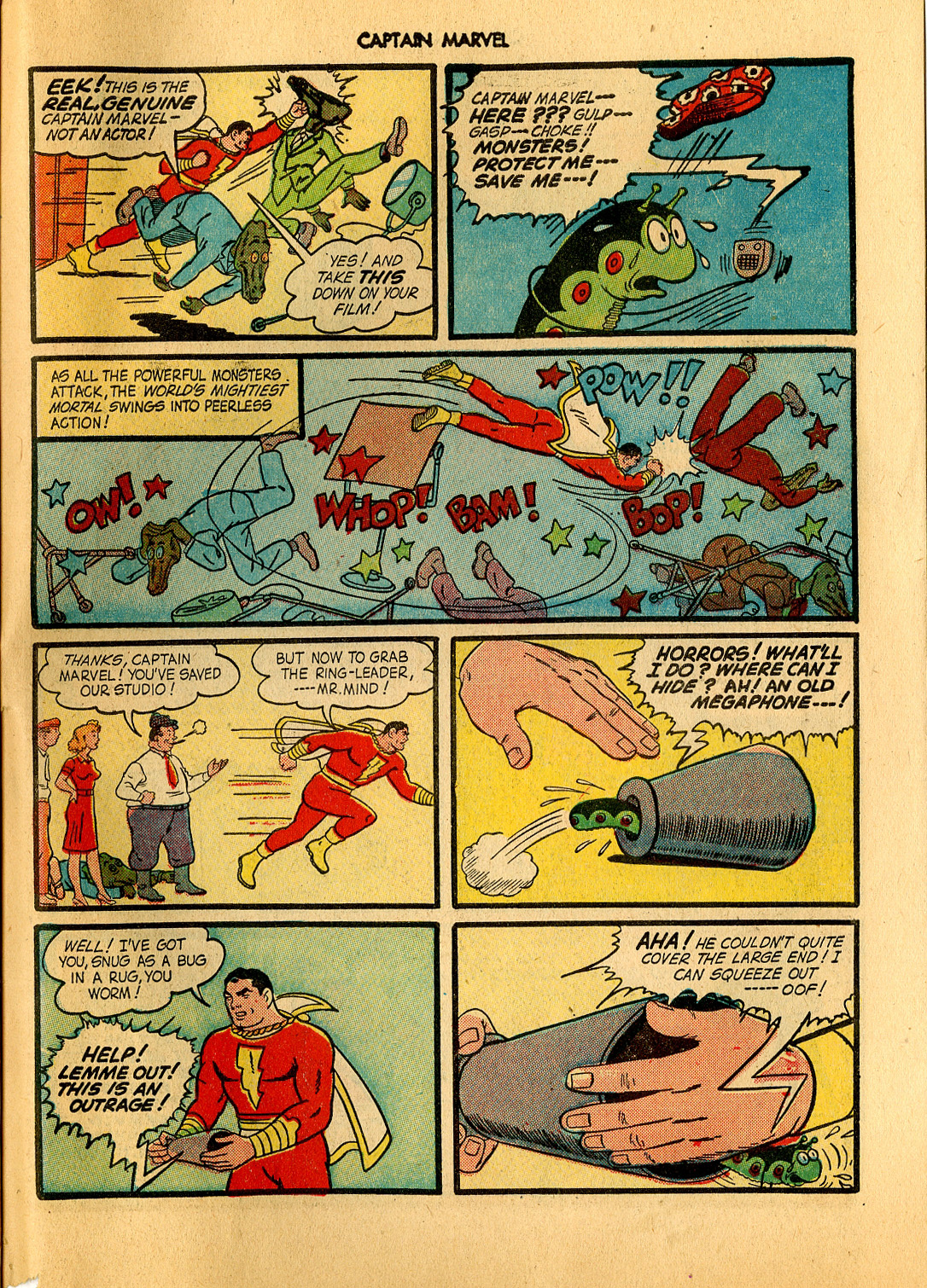 Read online Captain Marvel Adventures comic -  Issue #39 - 47