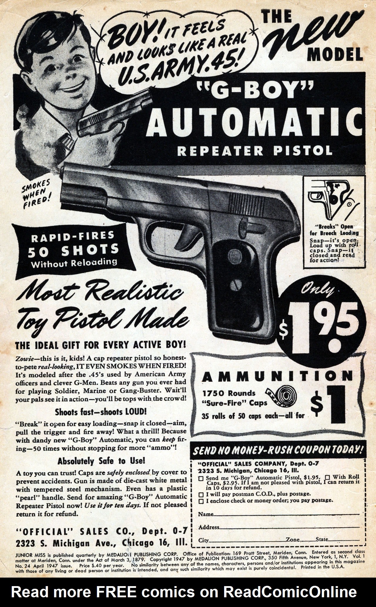 Read online Junior Miss (1947) comic -  Issue #24 - 2