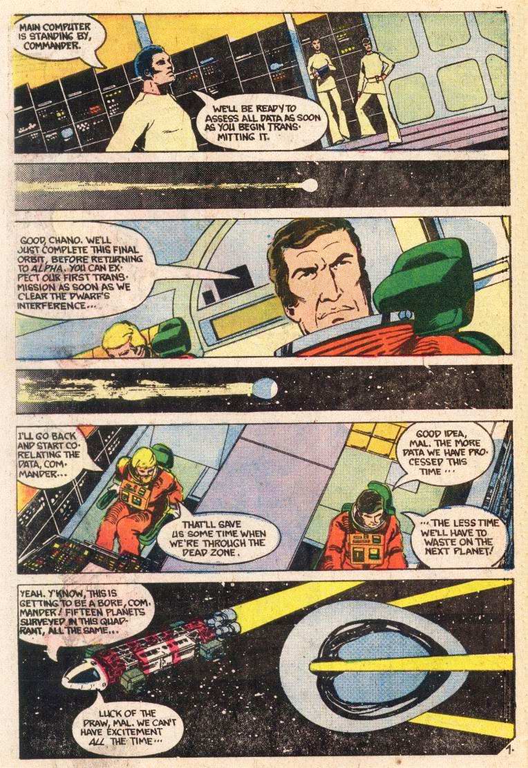 Read online Space: 1999 comic -  Issue #6 - 8