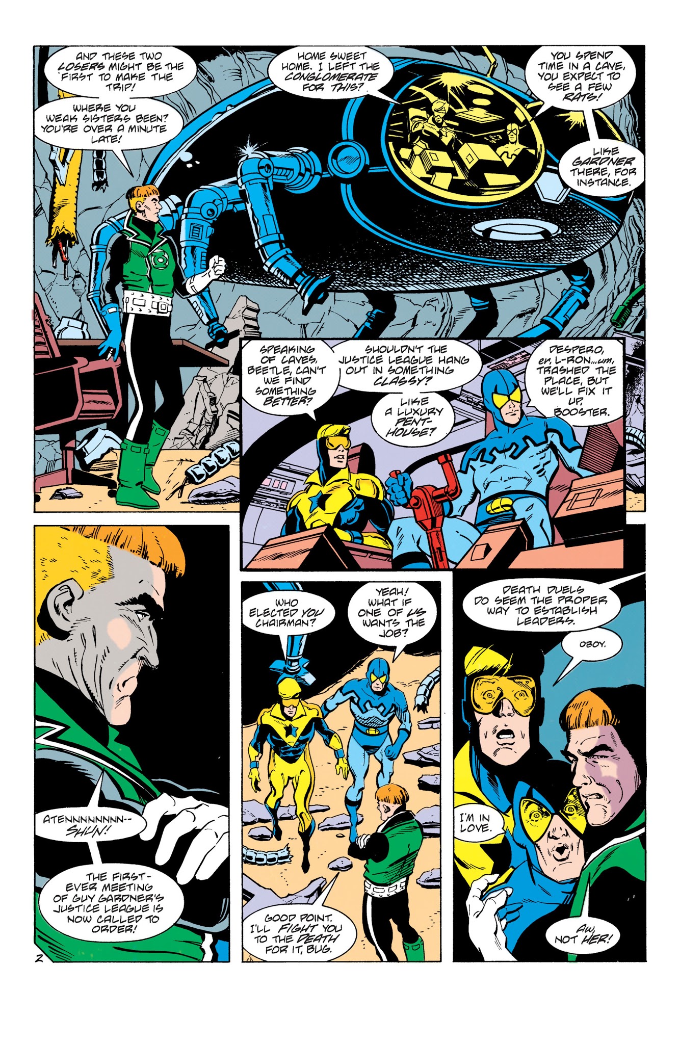 Read online Superman & The Justice League America comic -  Issue #1 - 46