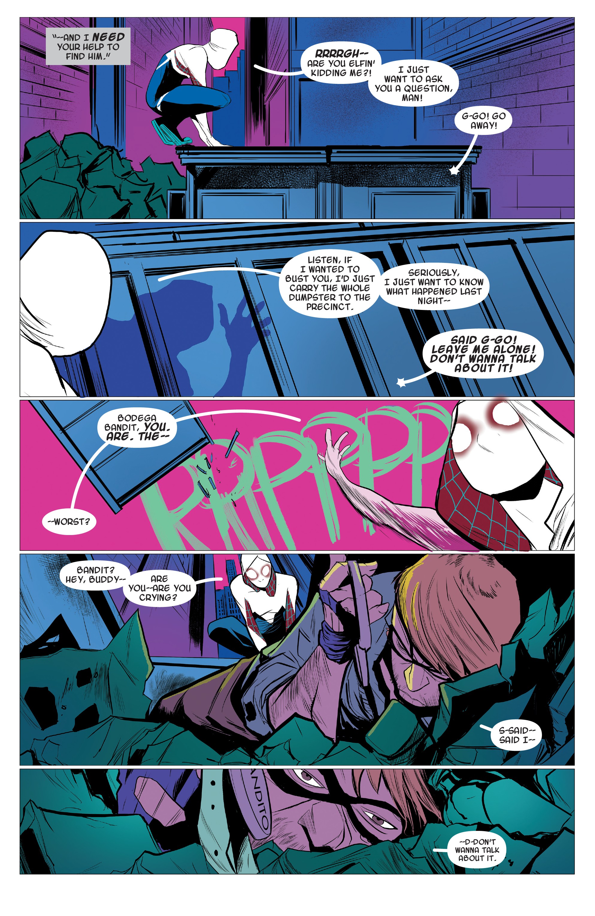 Read online Spider-Man: Spider-Verse - Spider-Gwen comic -  Issue # TPB - 55
