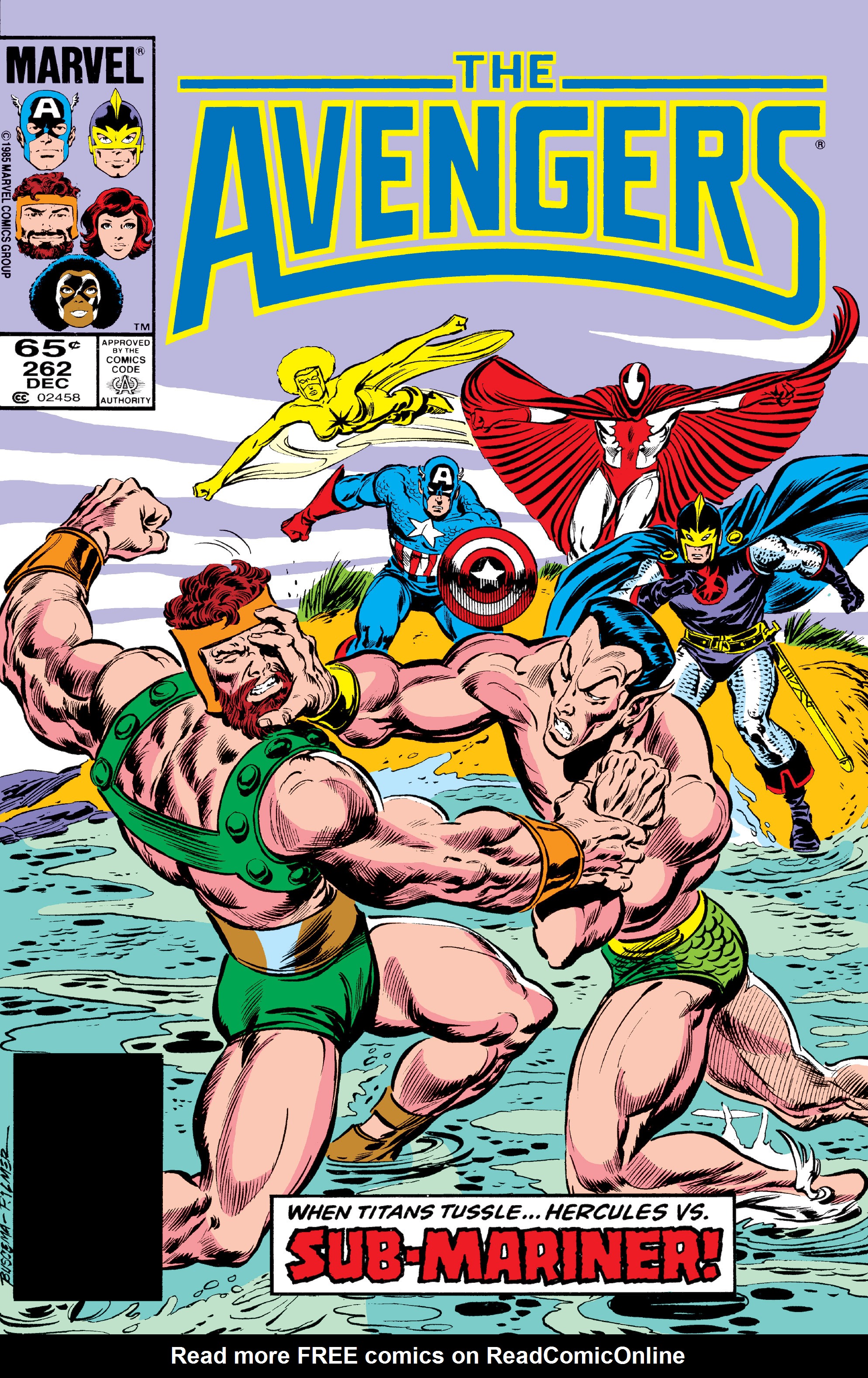 Read online The Avengers (1963) comic -  Issue #262 - 1