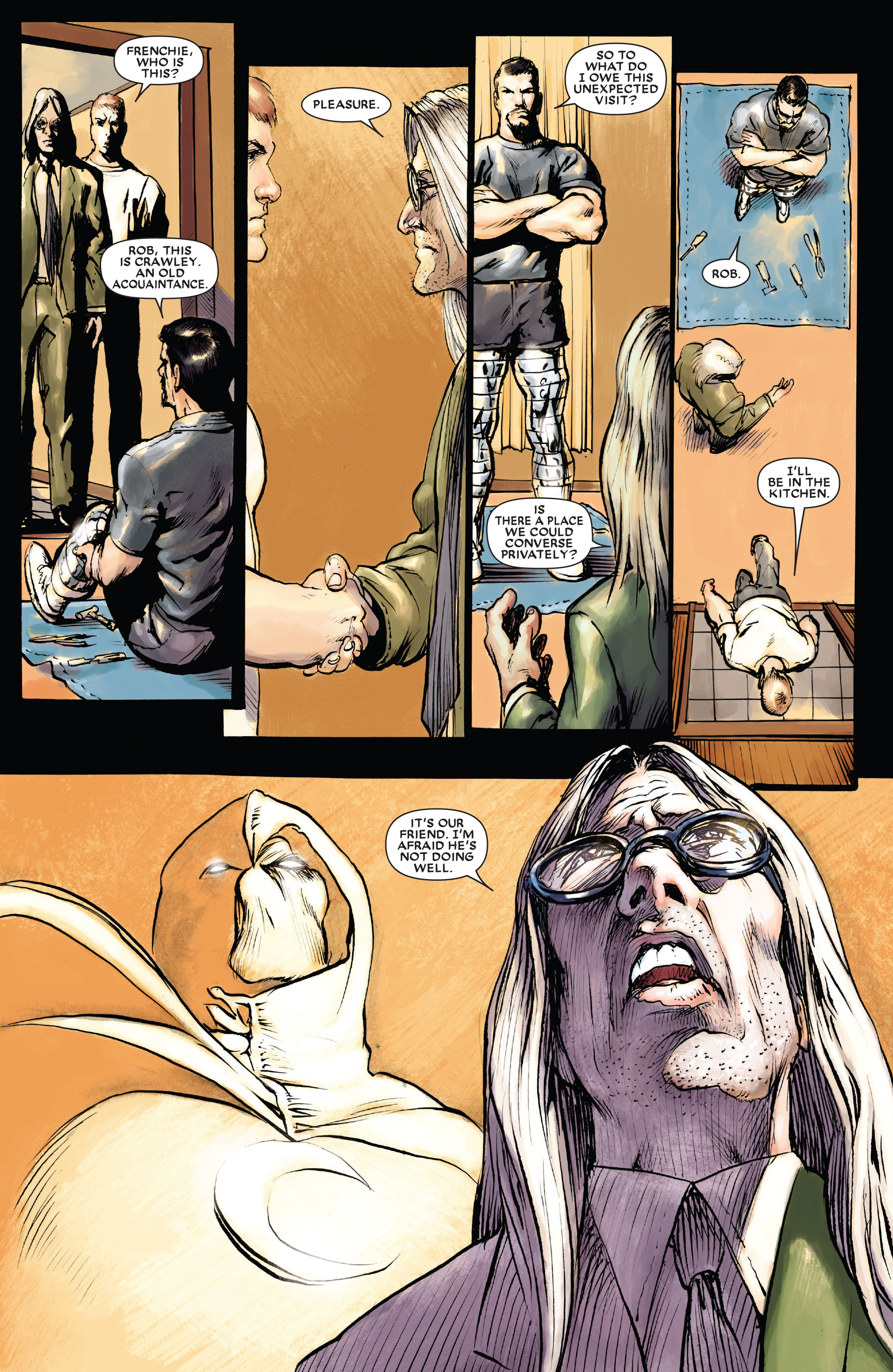 Read online Moon Knight by Huston, Benson & Hurwitz Omnibus comic -  Issue # TPB (Part 6) - 95