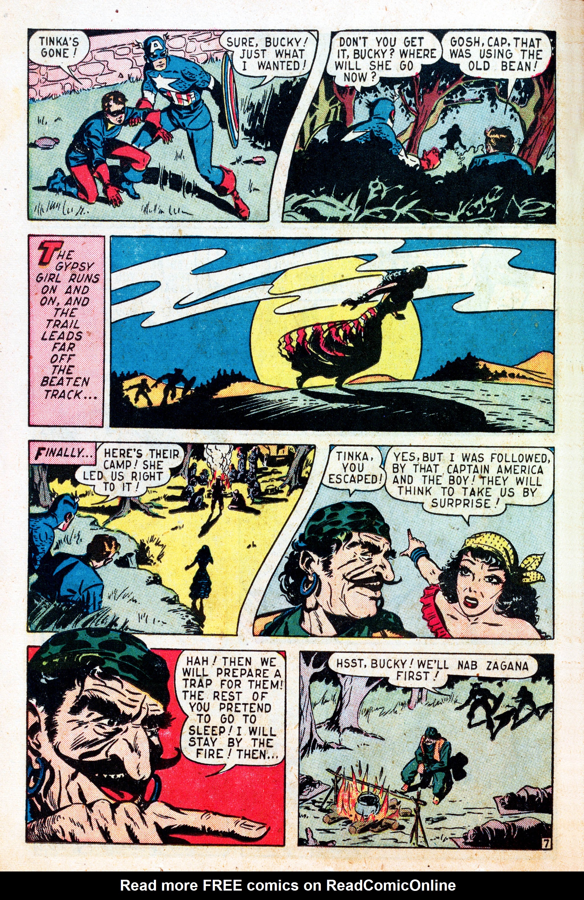 Read online Captain America Comics comic -  Issue #62 - 22