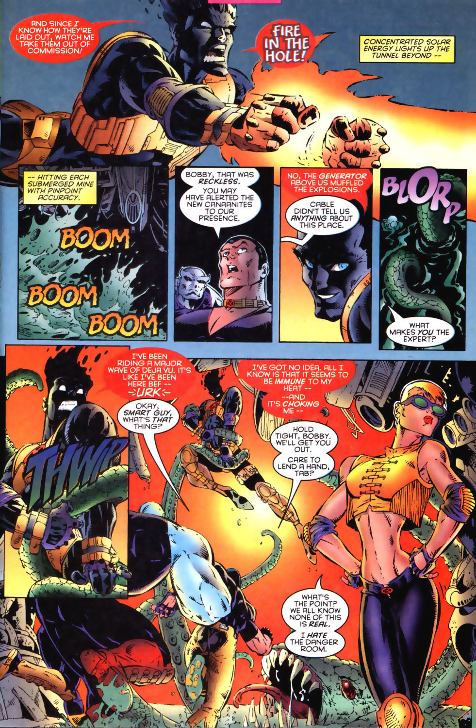 Read online Cable/X-Force '96 comic -  Issue # Full - 8