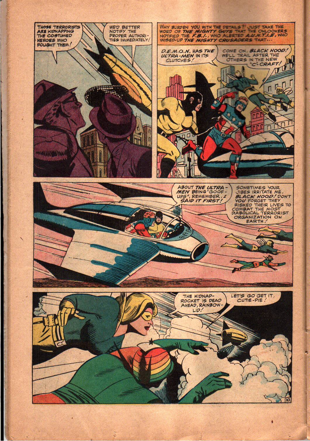 Read online The Mighty Crusaders (1965) comic -  Issue #5 - 11