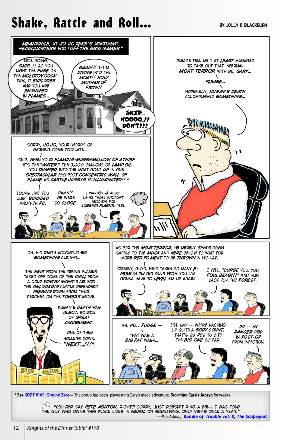 Read online Knights of the Dinner Table comic -  Issue #170 - 14