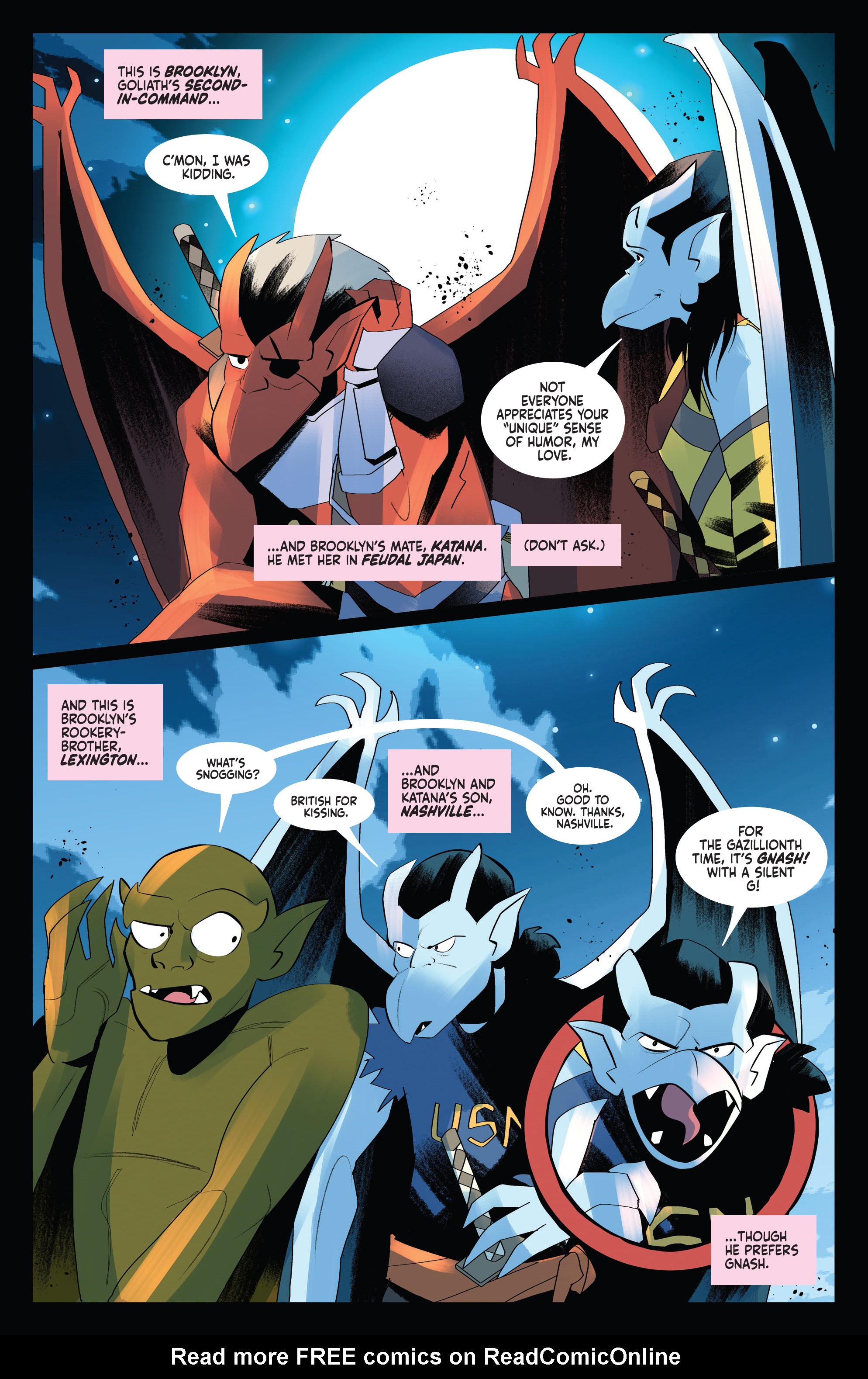 Read online Gargoyles (2022) comic -  Issue #1 - 14