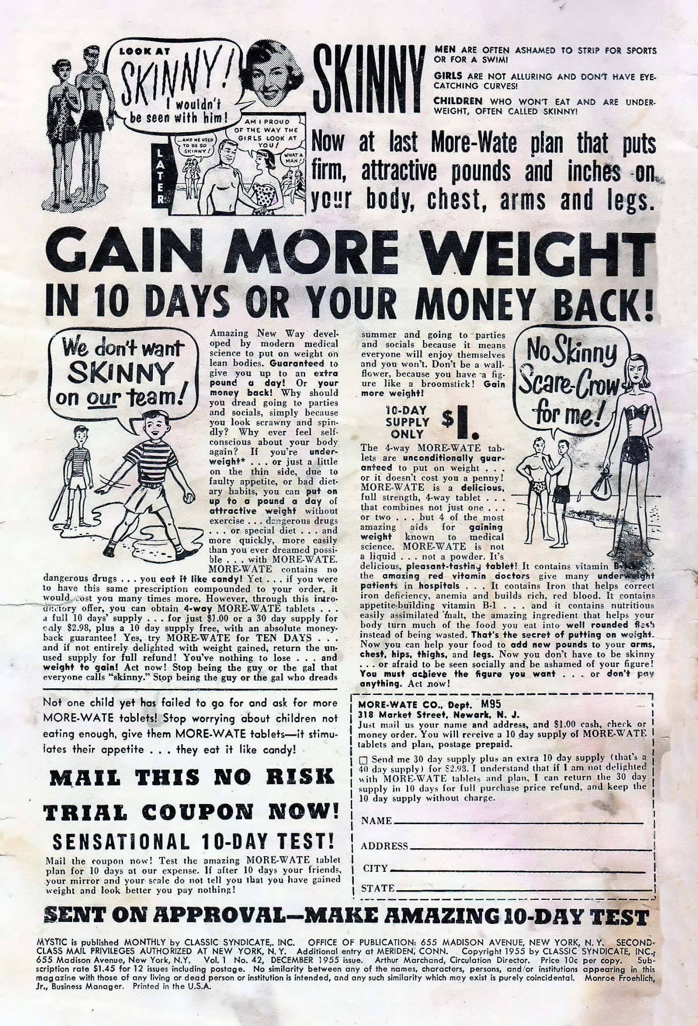 Read online Mystic (1951) comic -  Issue #42 - 2