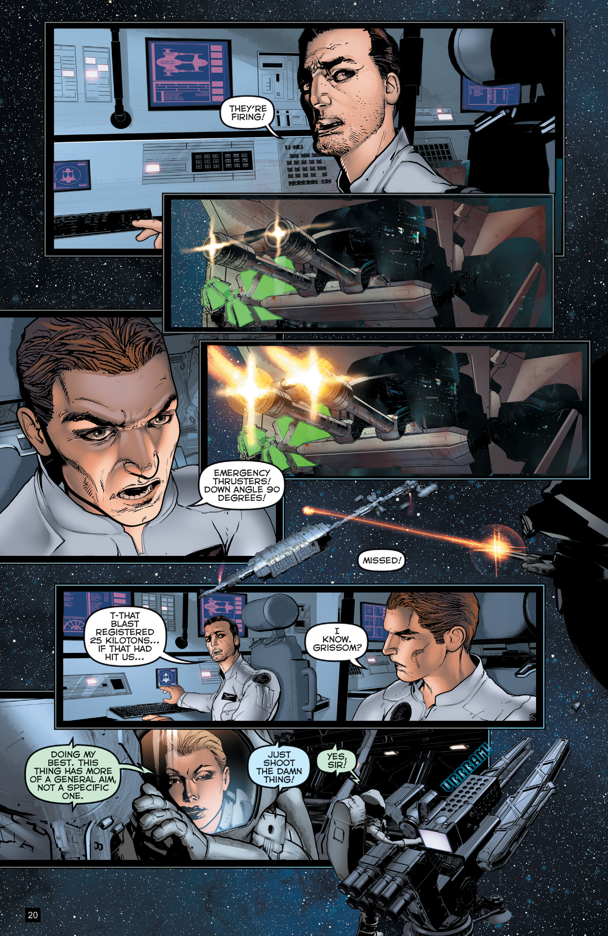 Read online Faster than Light comic -  Issue #5 - 22