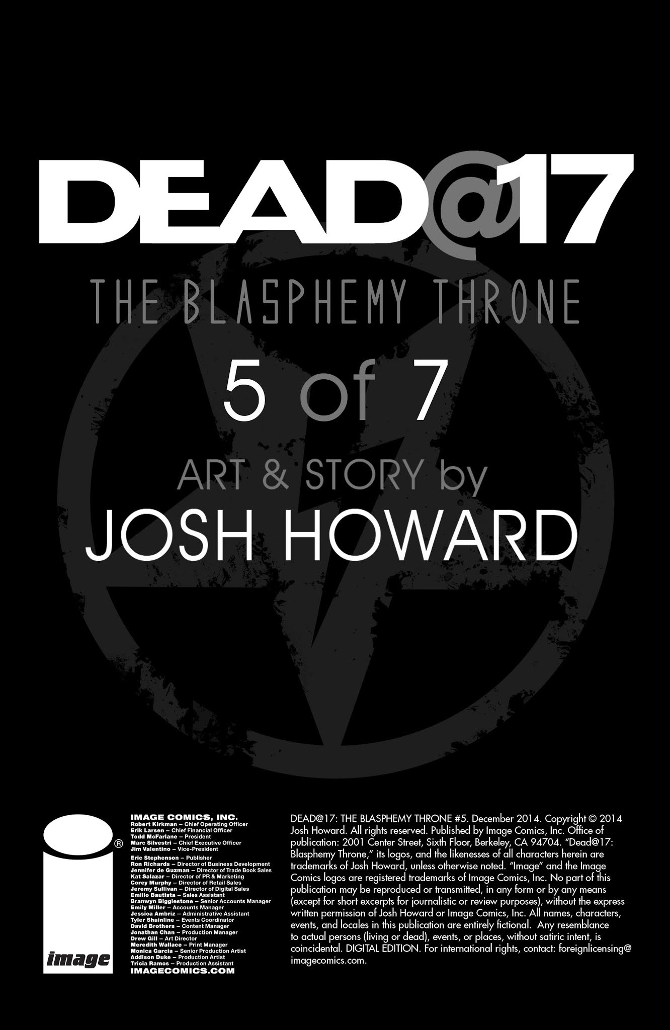 Read online [email protected]: The Blasphemy Throne comic -  Issue #5 - 2