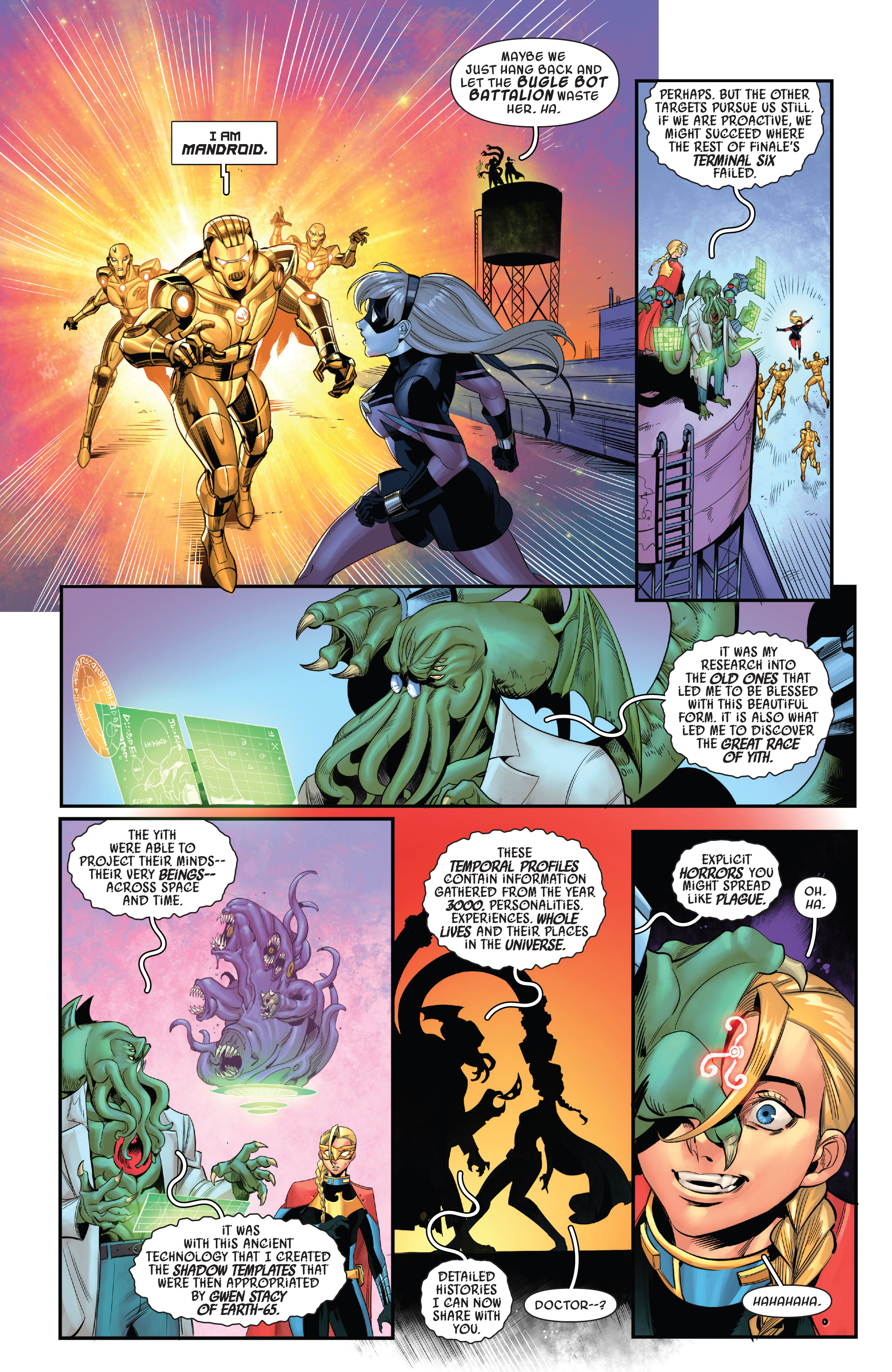 Read online Spider-Gwen: Gwenverse comic -  Issue #4 - 11