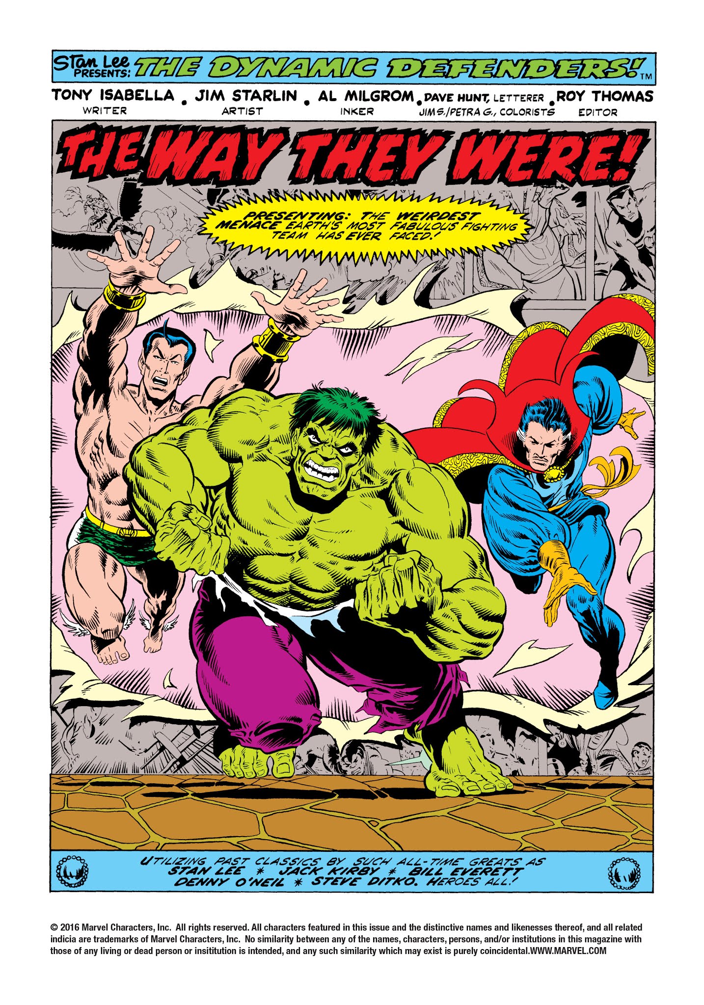 Read online Marvel Masterworks: The Defenders comic -  Issue # TPB 2 (Part 2) - 91