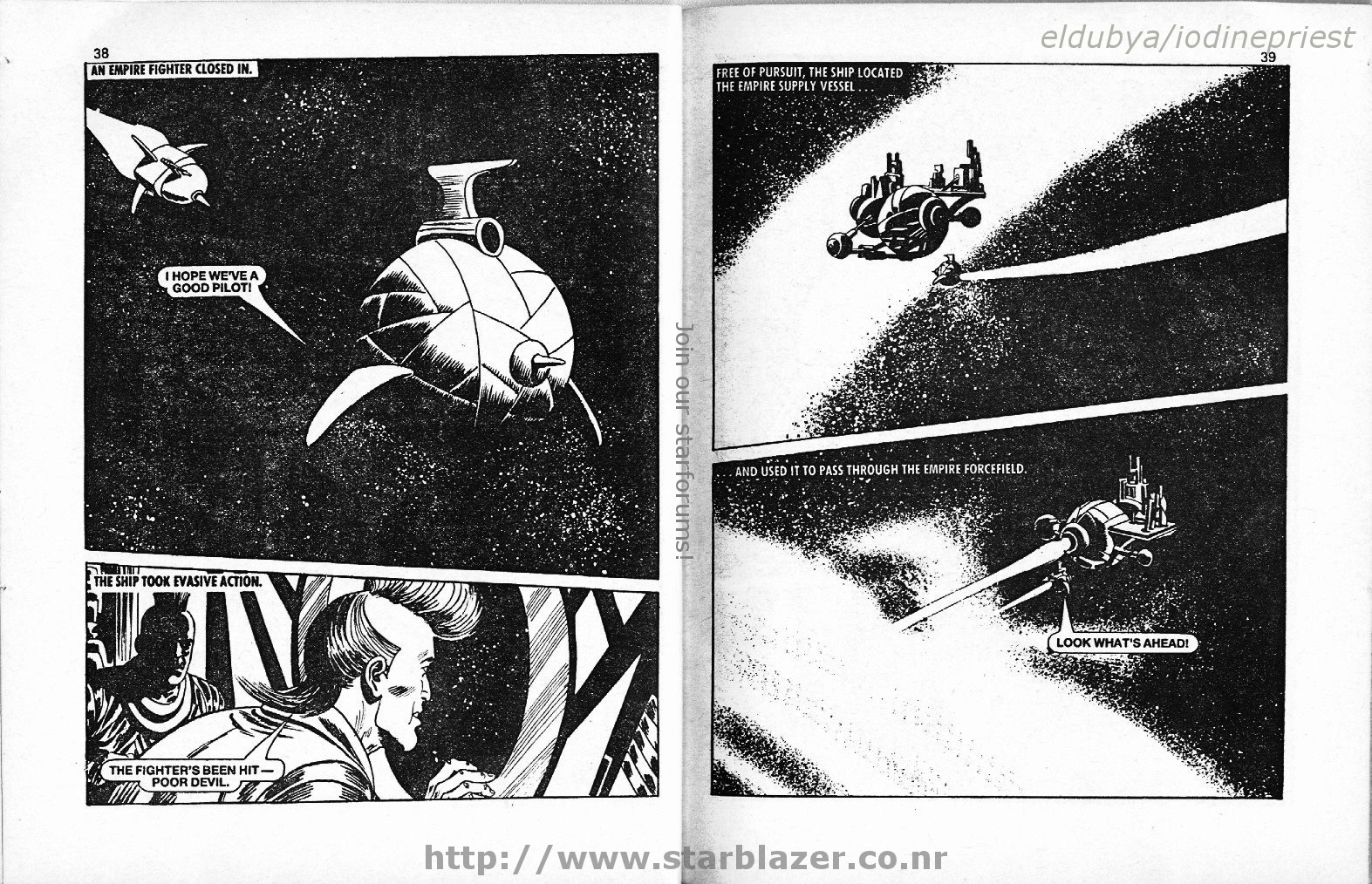 Read online Starblazer comic -  Issue #189 - 21