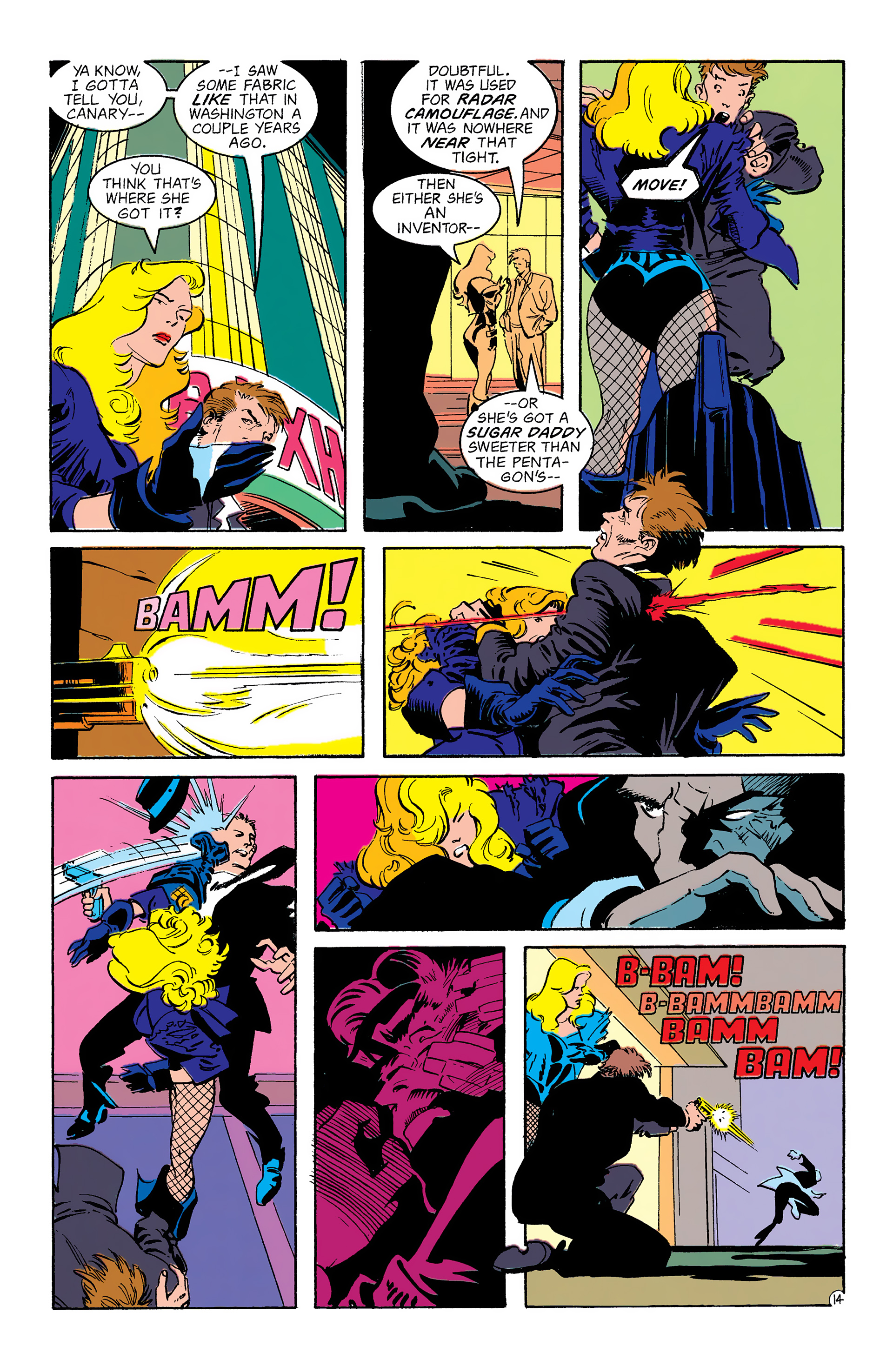Read online Black Canary (1993) comic -  Issue #6 - 15