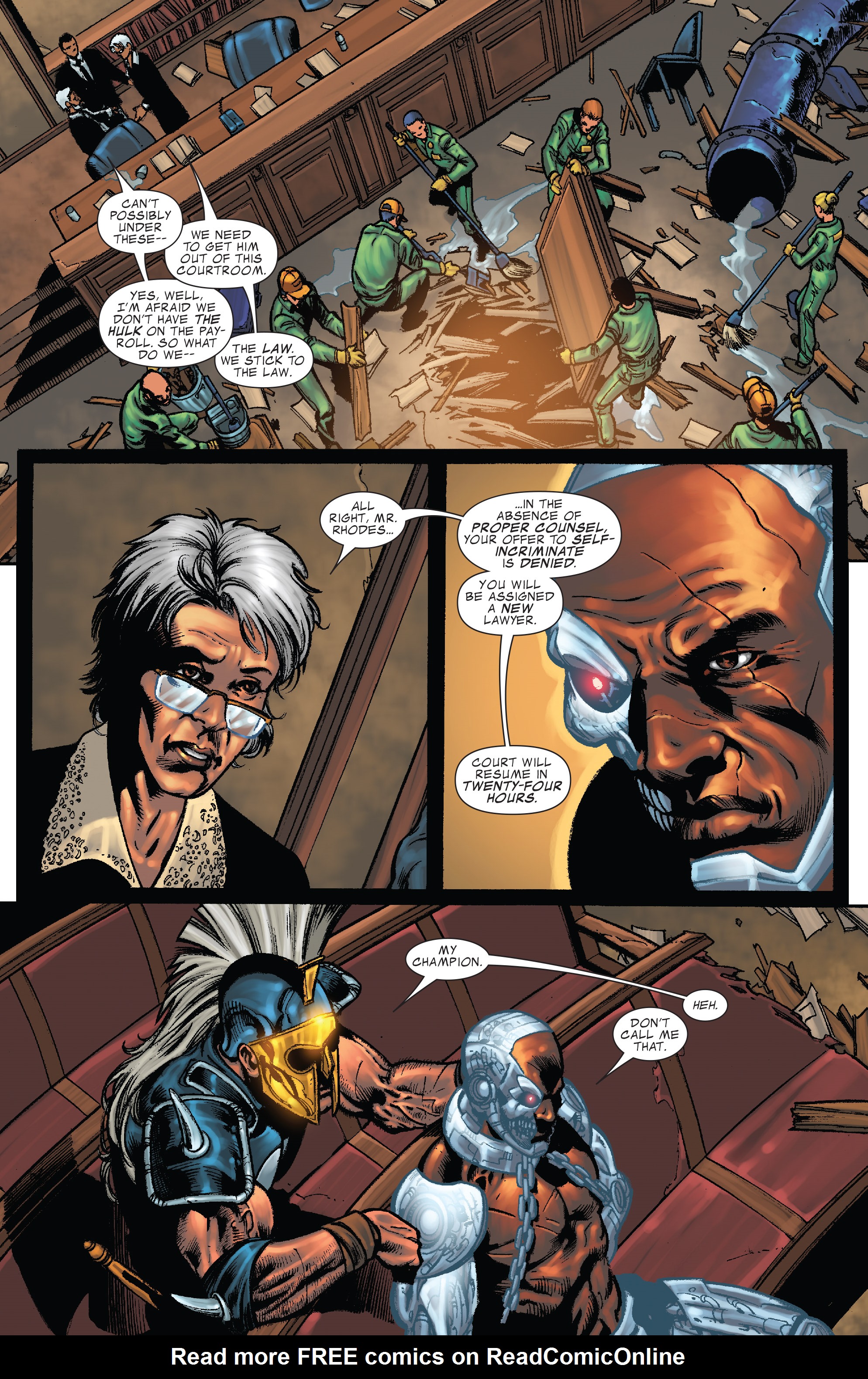 Read online War Machine (2009) comic -  Issue #11 - 21