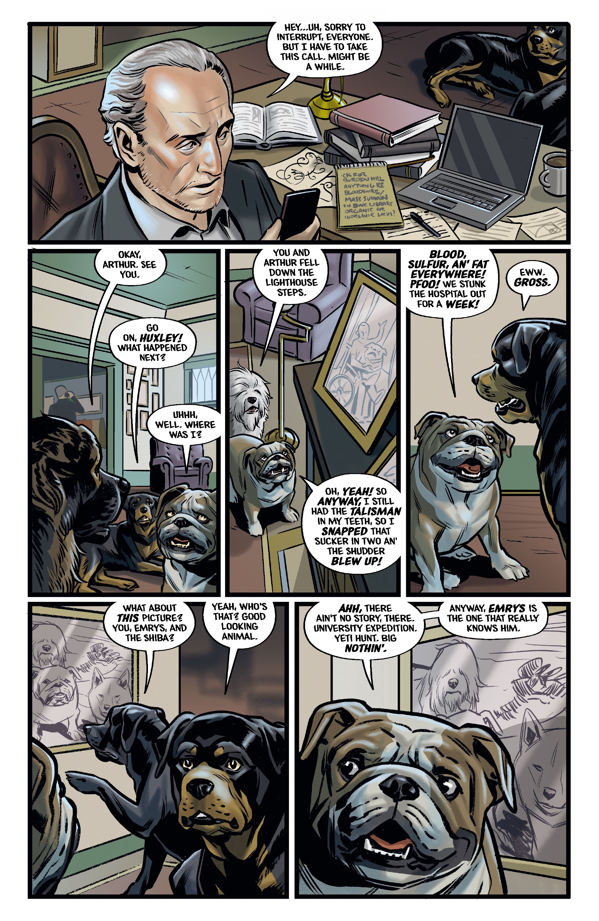 Read online Beasts of Burden: Occupied Territory comic -  Issue #1 - 5