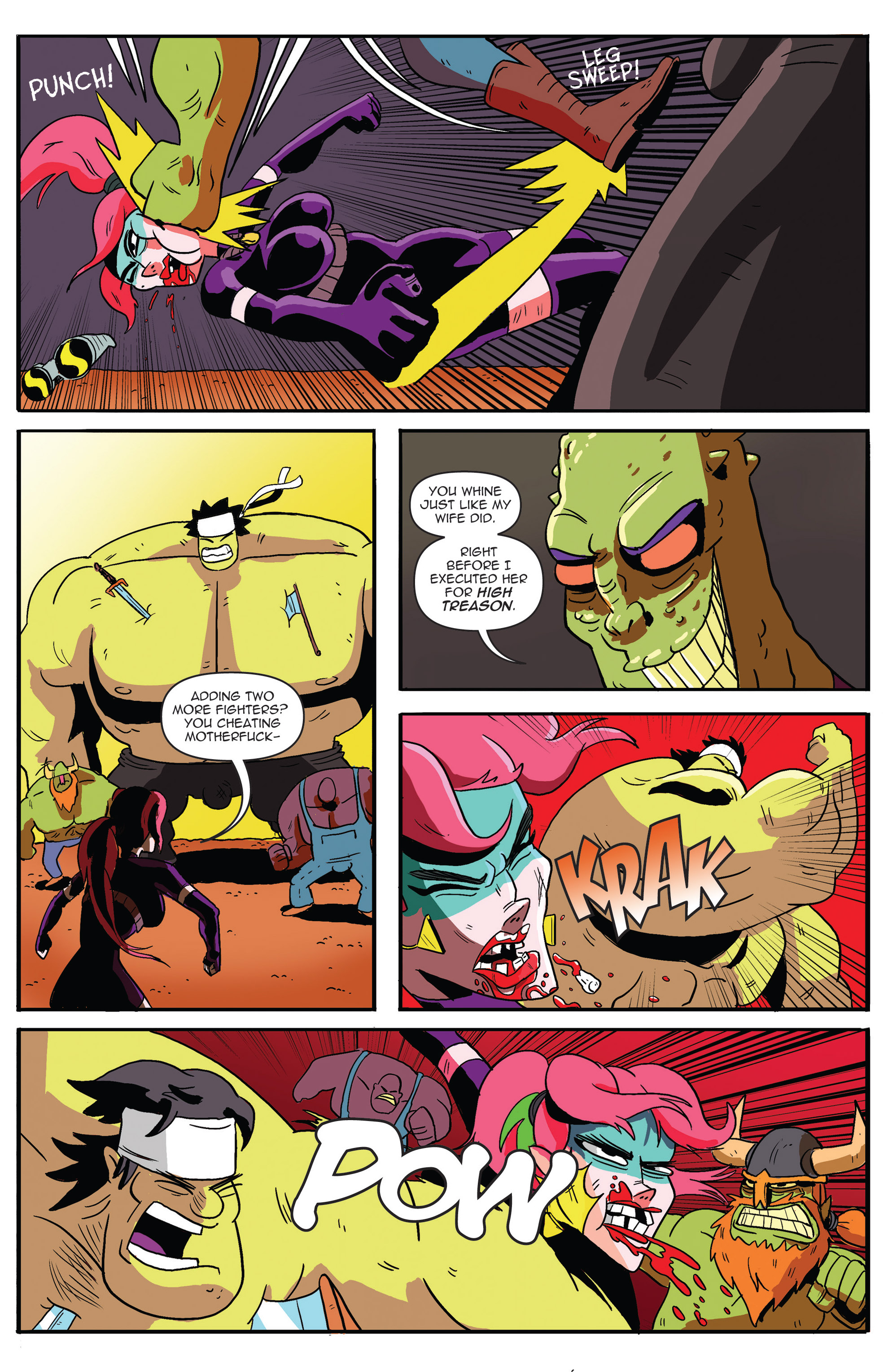 Read online AmeriKarate comic -  Issue #3 - 21