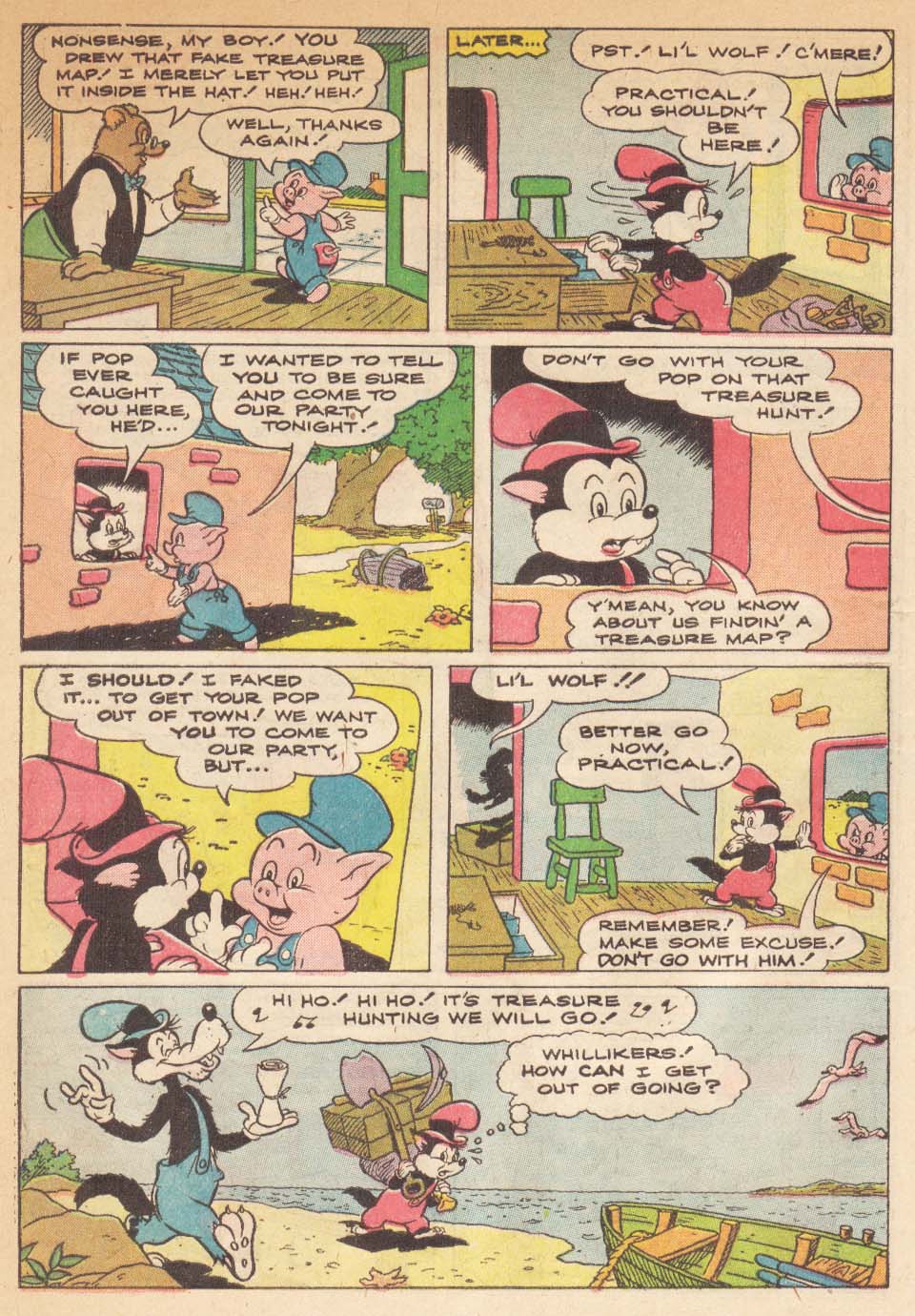 Read online Walt Disney's Comics and Stories comic -  Issue #110 - 16