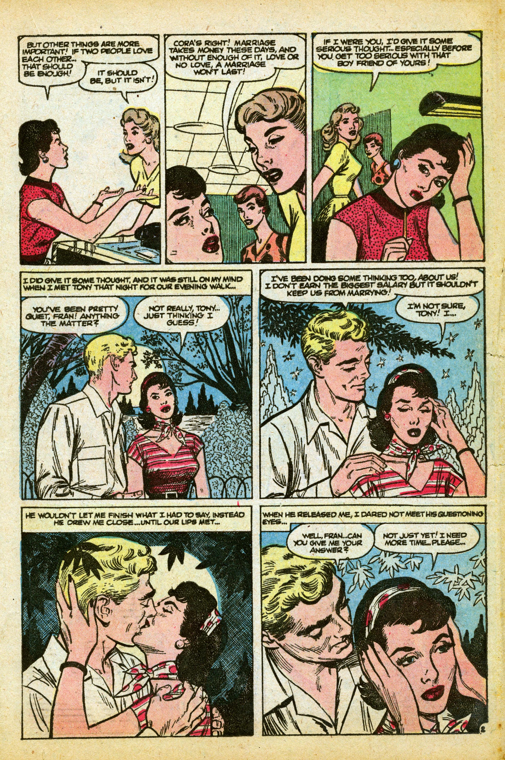 Read online Love Romances comic -  Issue #65 - 17