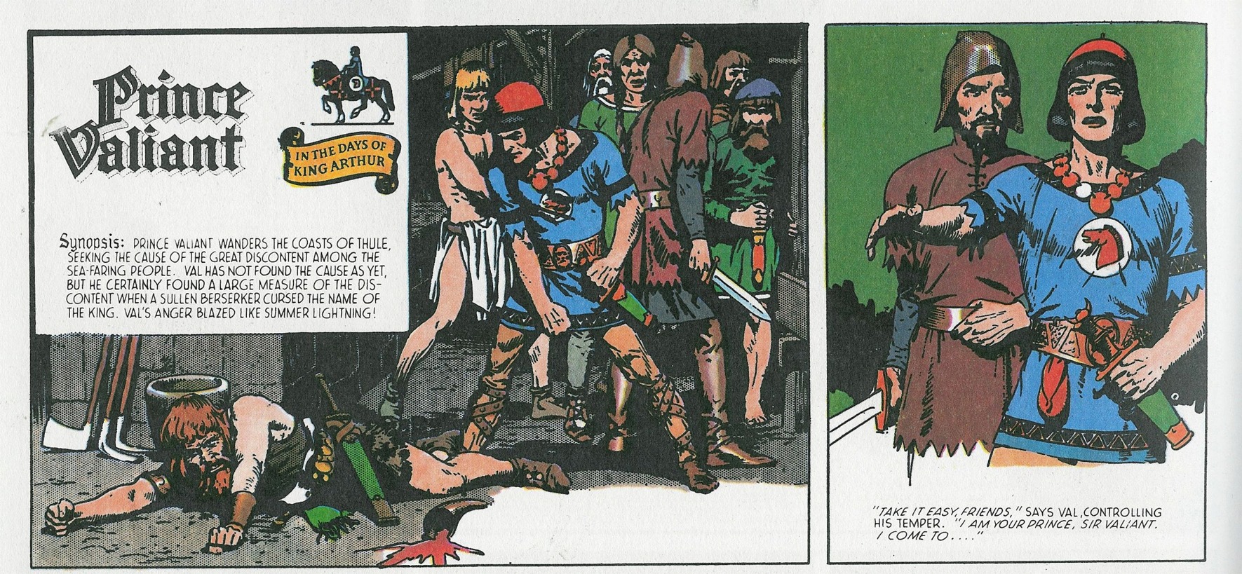 Read online Prince Valiant comic -  Issue # TPB 4 (Part 1) - 96