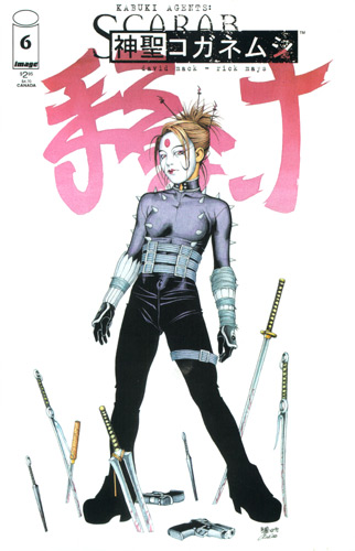 Read online Kabuki Agents: Scarab comic -  Issue #6 - 1