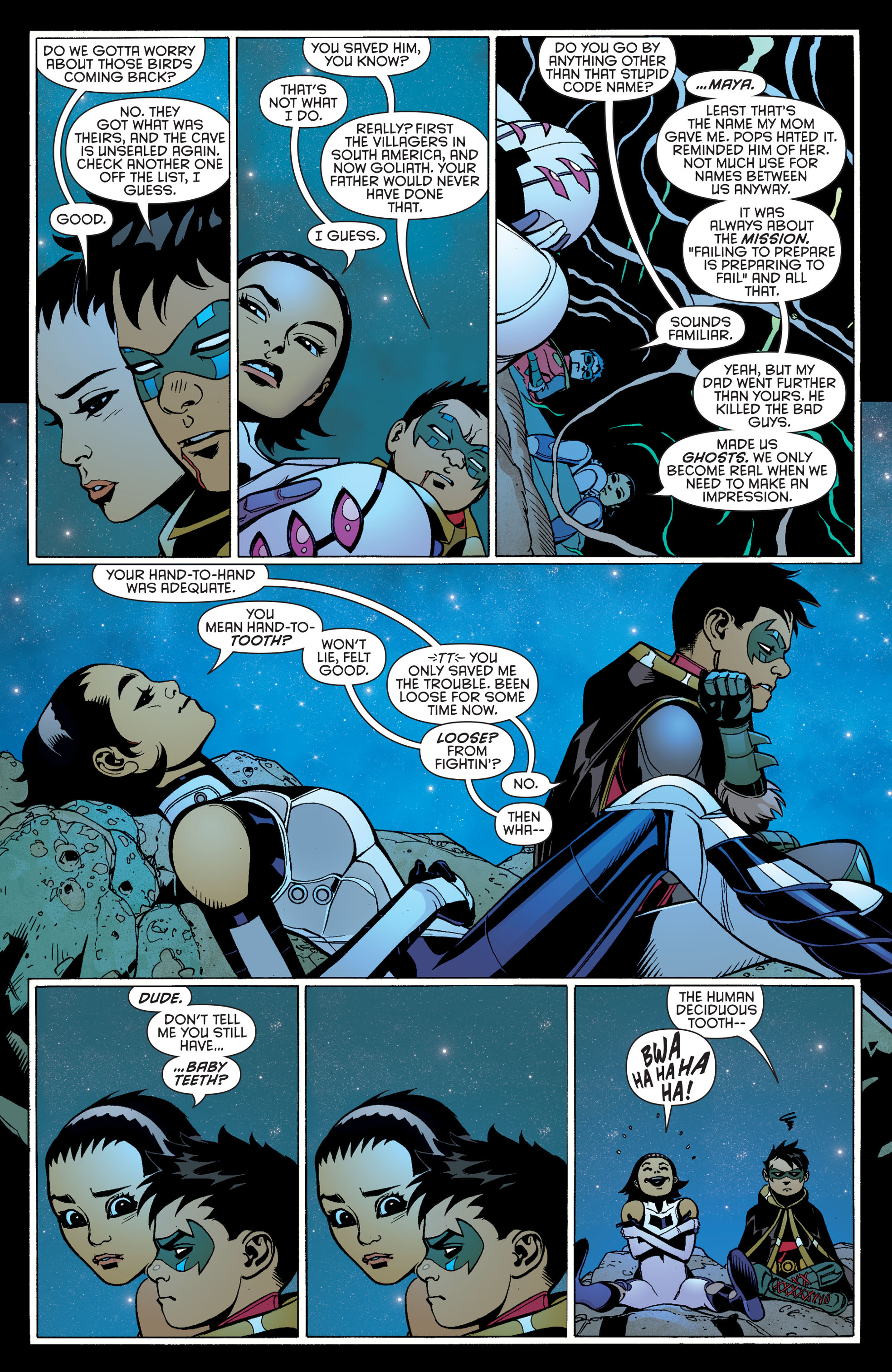 Read online Robin: Son of Batman comic -  Issue #3 - 16