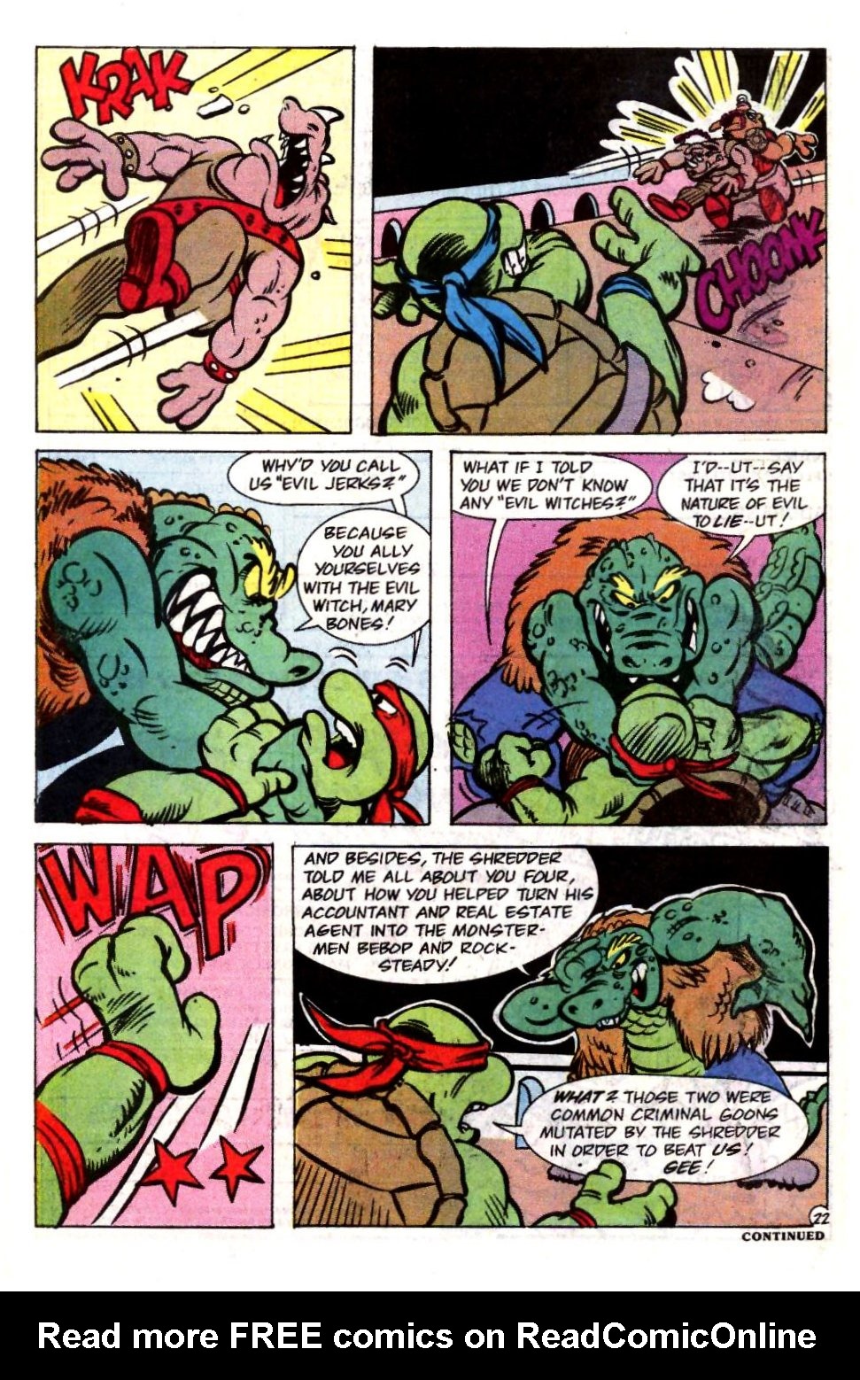 Read online Teenage Mutant Ninja Turtles Adventures (1989) comic -  Issue #6 - 23