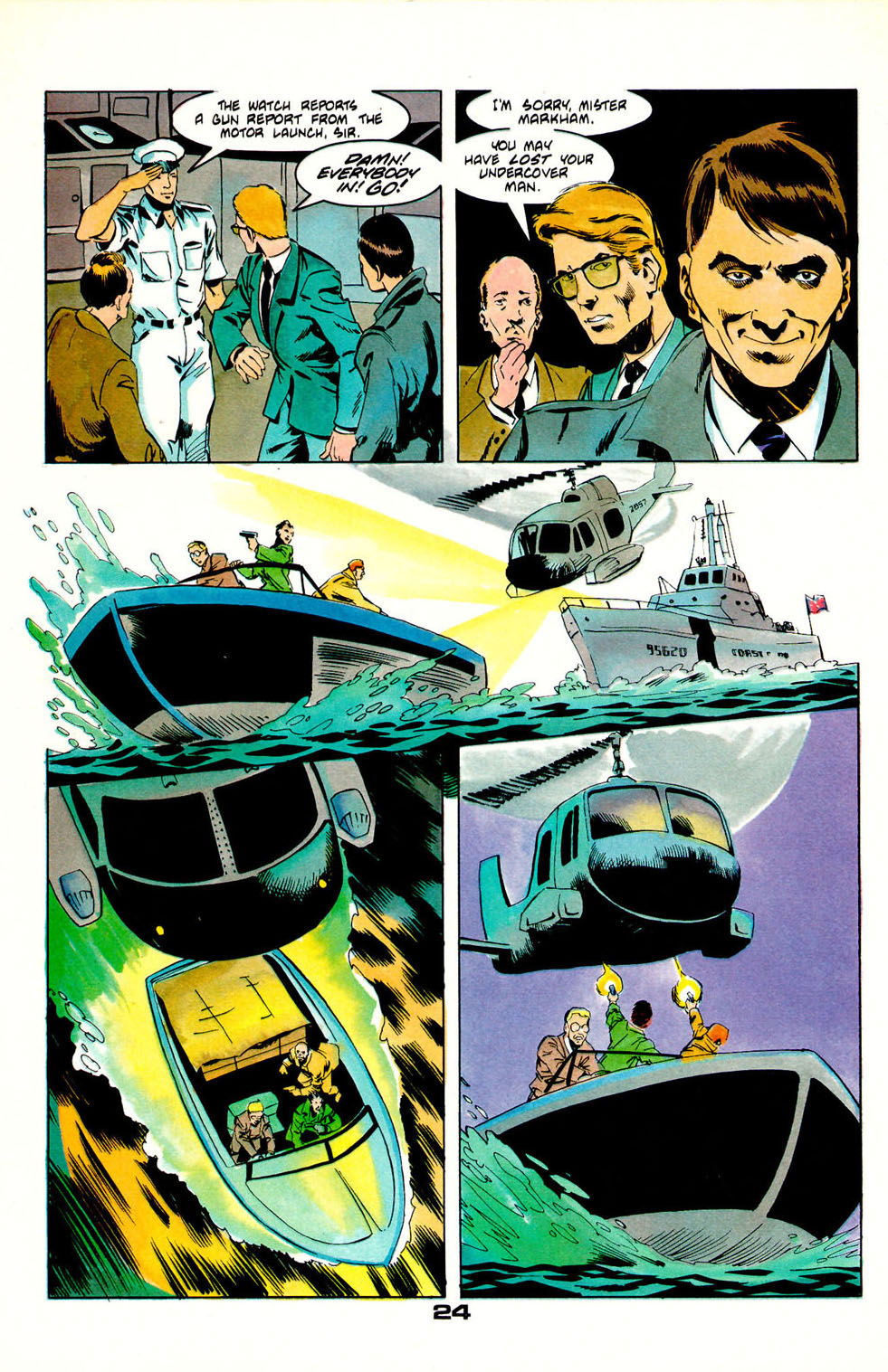 Read online Jon Sable, Freelance comic -  Issue #56 - 25