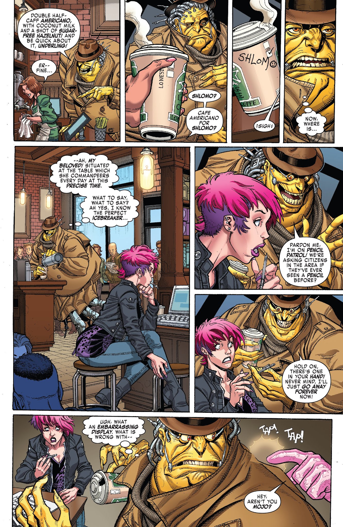 Read online X-Men: Black - Mojo comic -  Issue # Full - 5