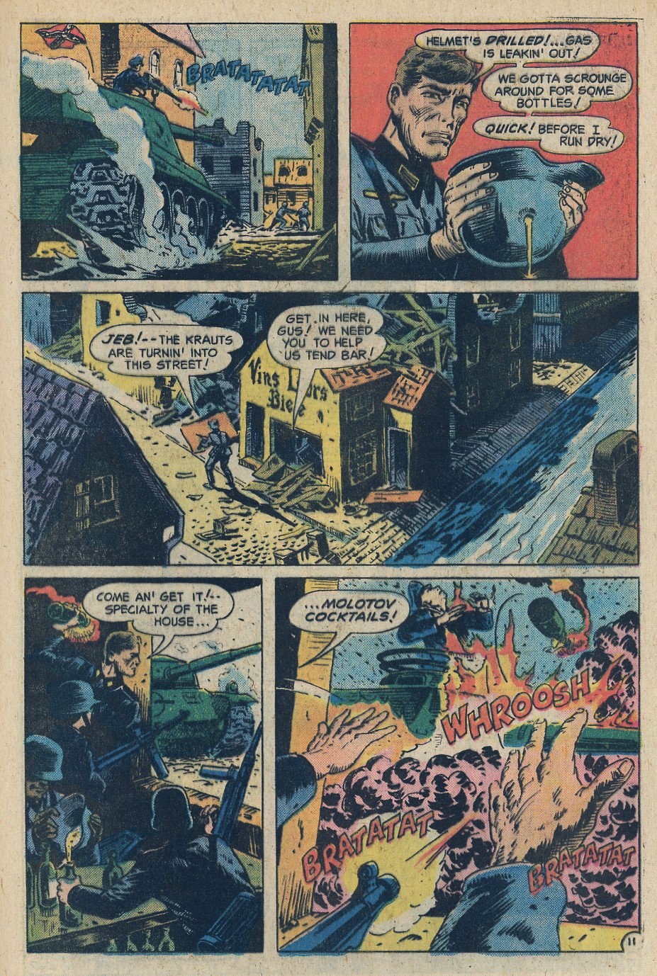Read online G.I. Combat (1952) comic -  Issue #181 - 21