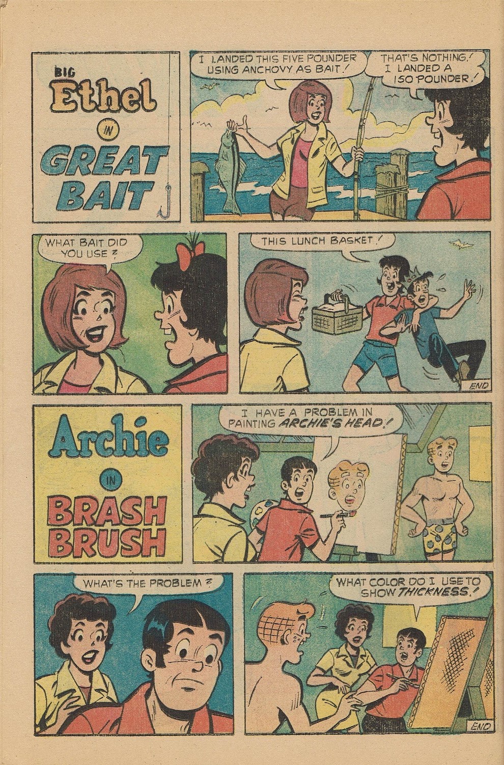 Read online Archie's TV Laugh-Out comic -  Issue #23 - 35