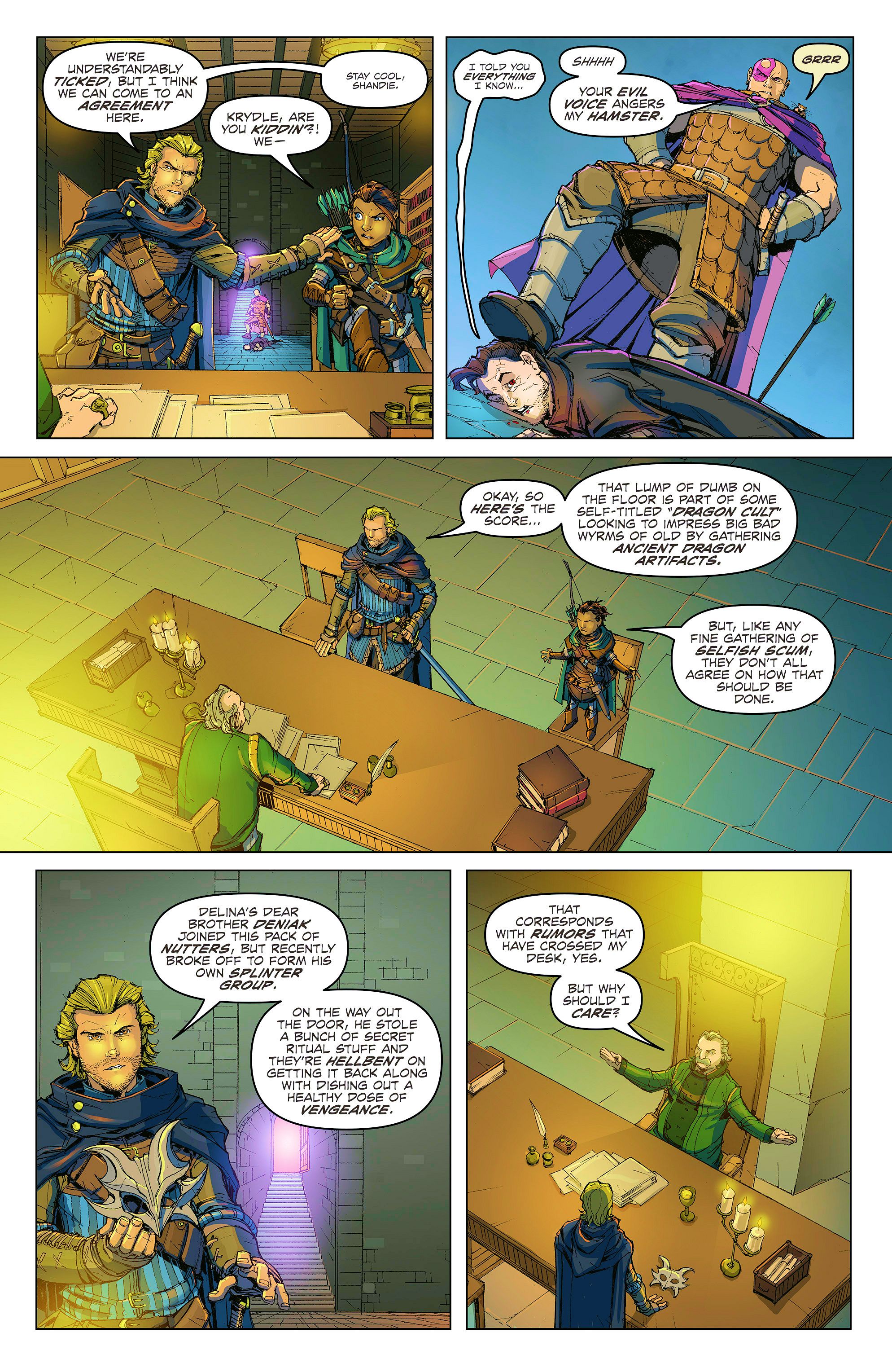 Read online Dungeons & Dragons: Legends of Baldur's Gate comic -  Issue #4 - 9