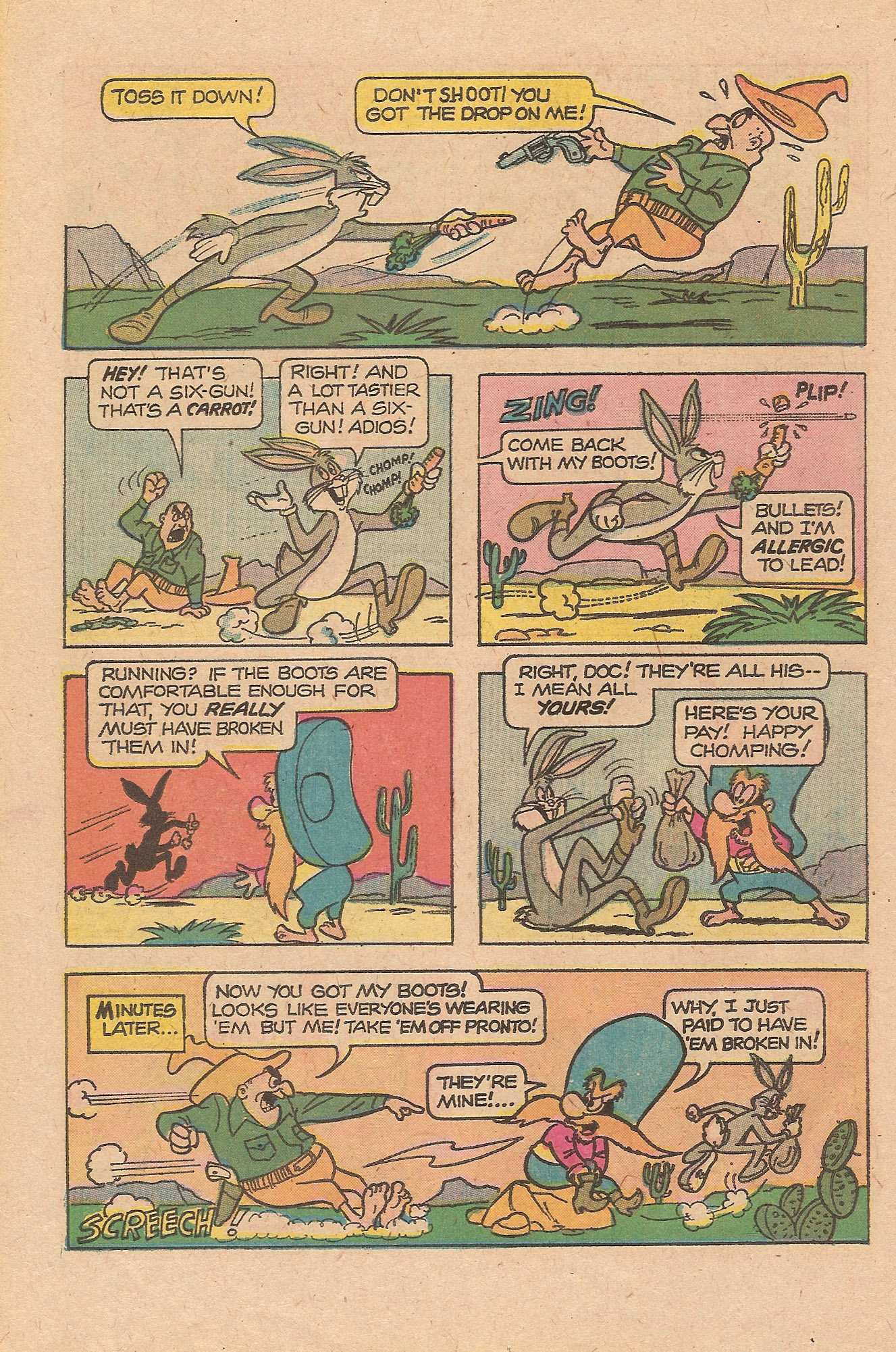 Read online Yosemite Sam and Bugs Bunny comic -  Issue #24 - 22